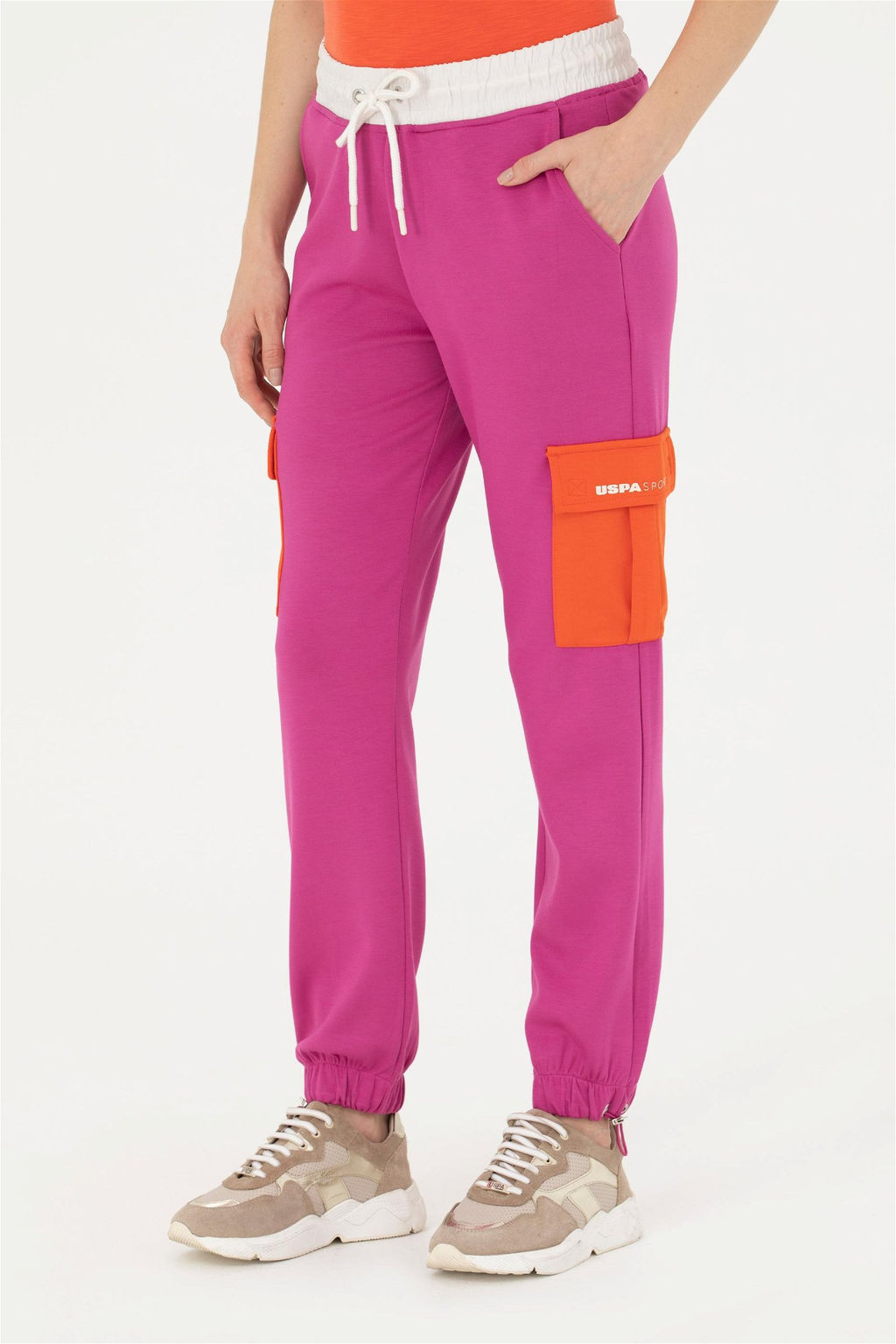 Женские фиолетовые спортивные штаны Неожиданная скидка в корзине - U.s. polo assn фото 2