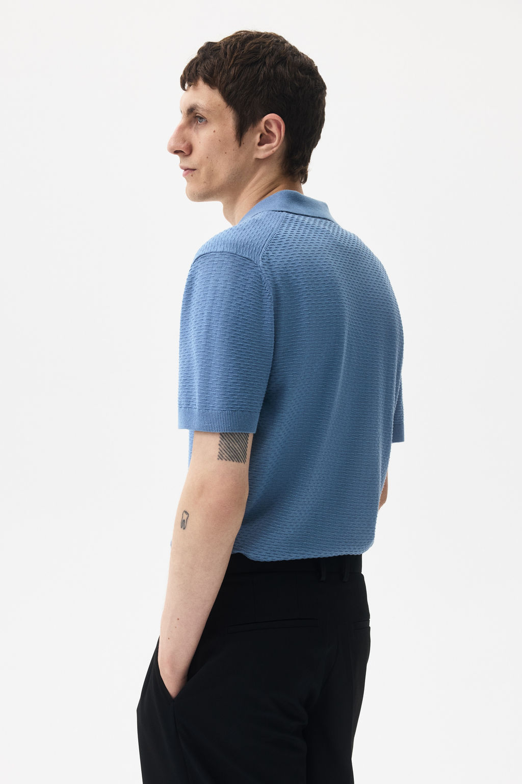 Polo texturizado Slim Fit - H&m фото 8
