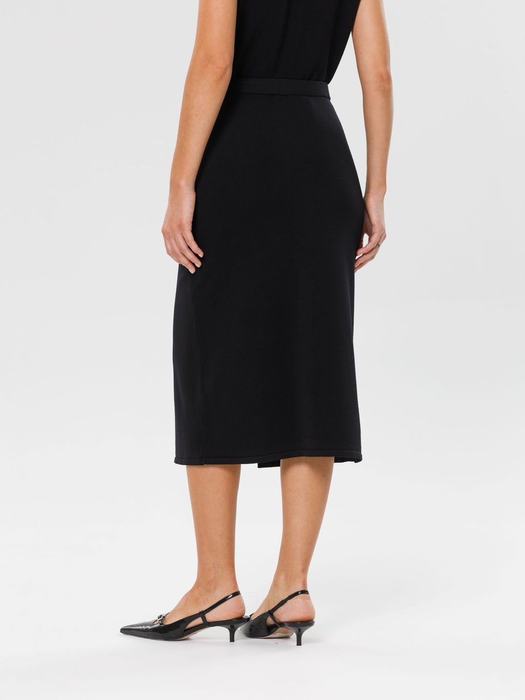 Юбка вязаная