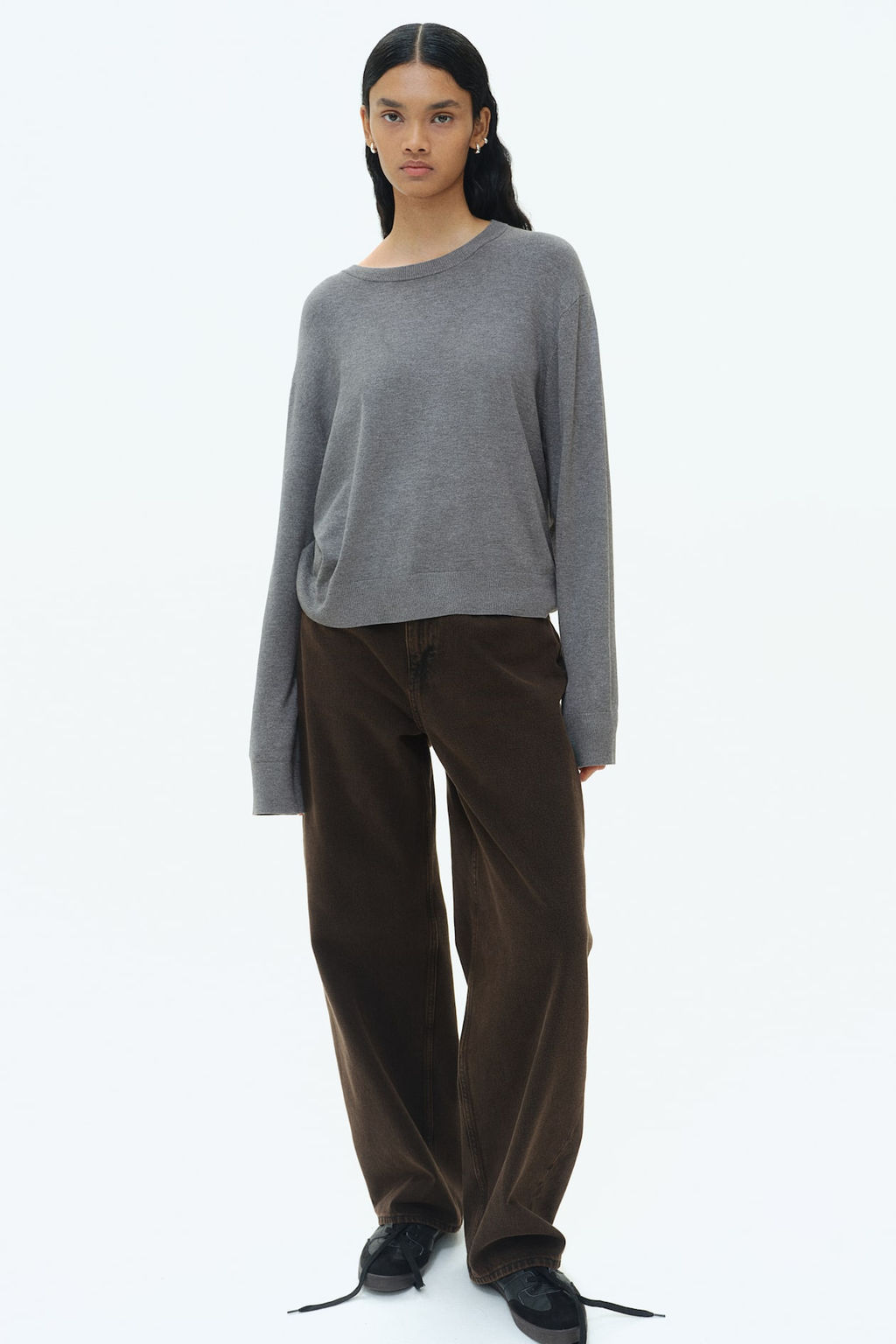 Jersey corto en punto fino - H&m фото 2