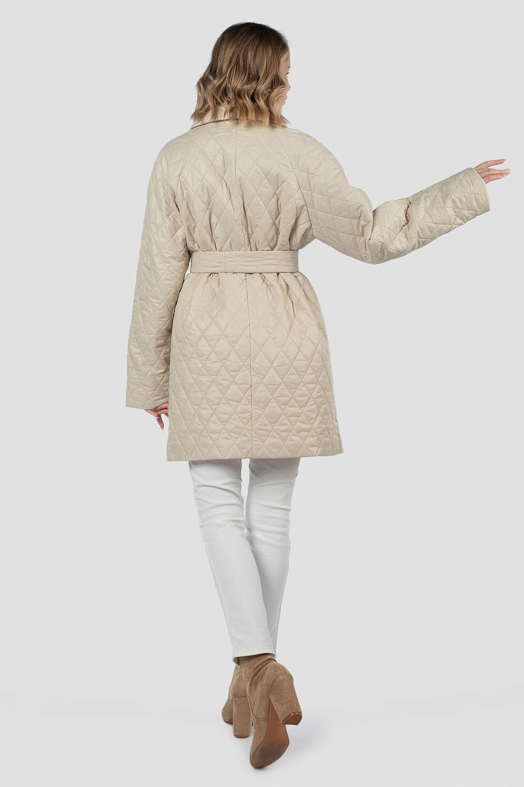 Пальто женское демисезонное (пояс)