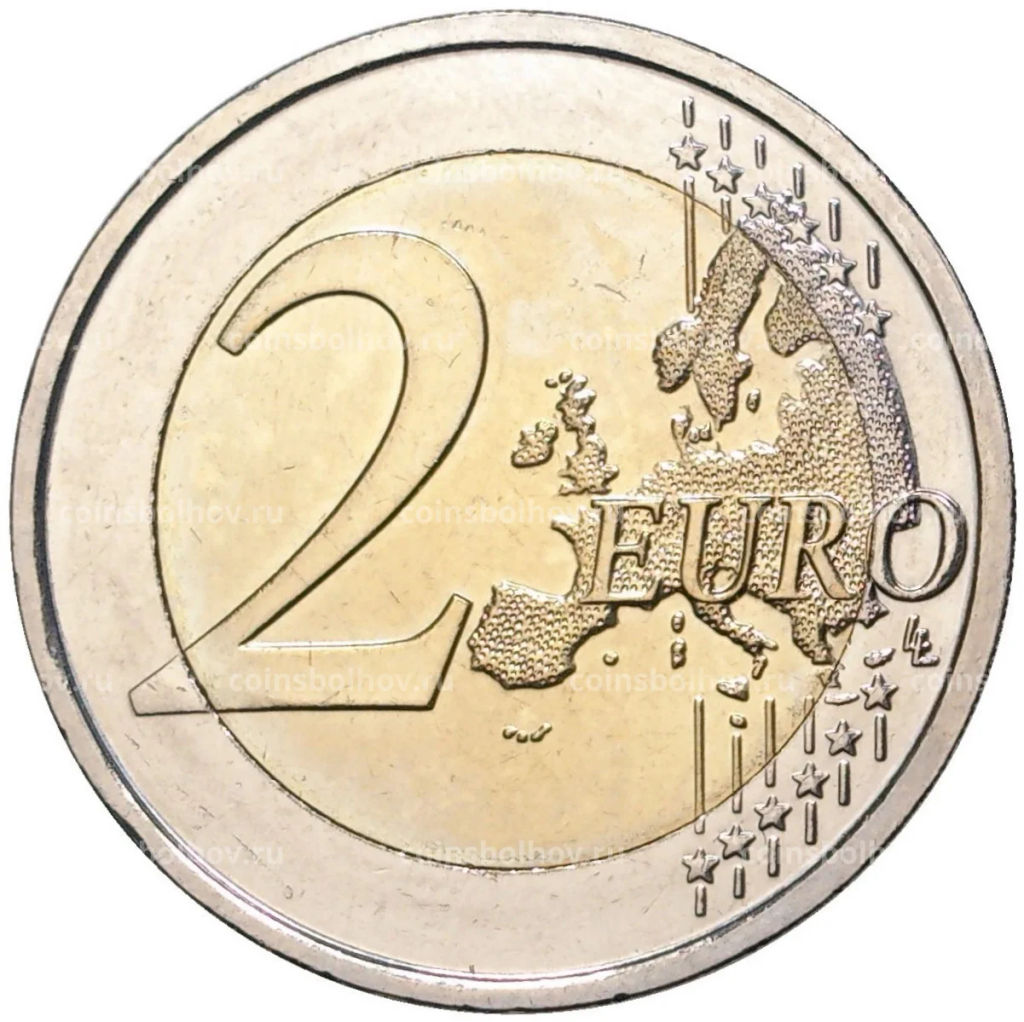 2 евро 2010 года Бельгия  Председательство Бельгии в Европейском Союзе
