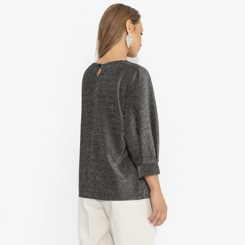 Блуза с люрексом, Предвкушение встречи (блеск) / Новый год - Charutti фото 5