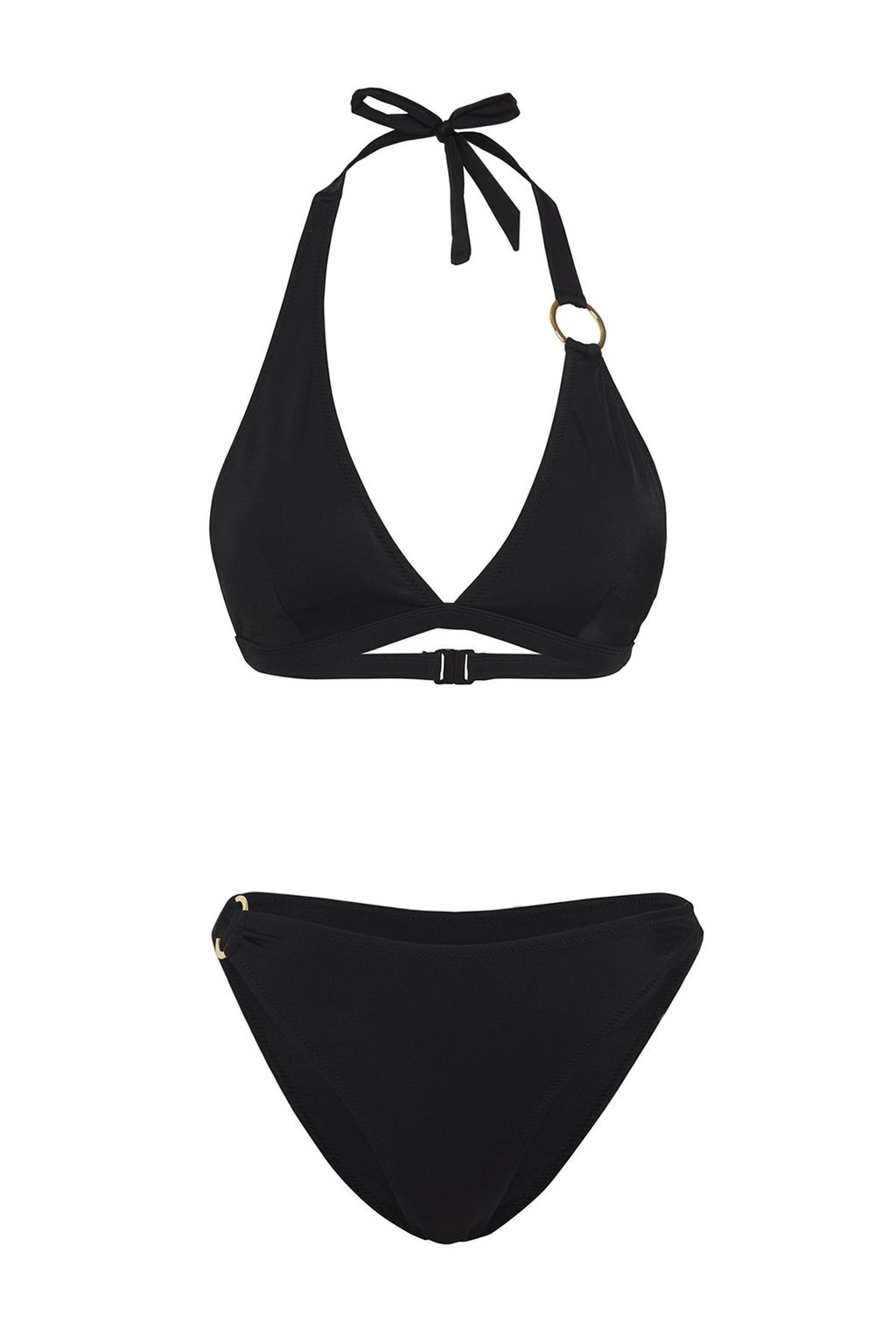 TRENDYOLMILLA K?rm?z? Ucgen Aksesuarl? Regular Bikini Tak?m? TBESS25BT00052  фото 5