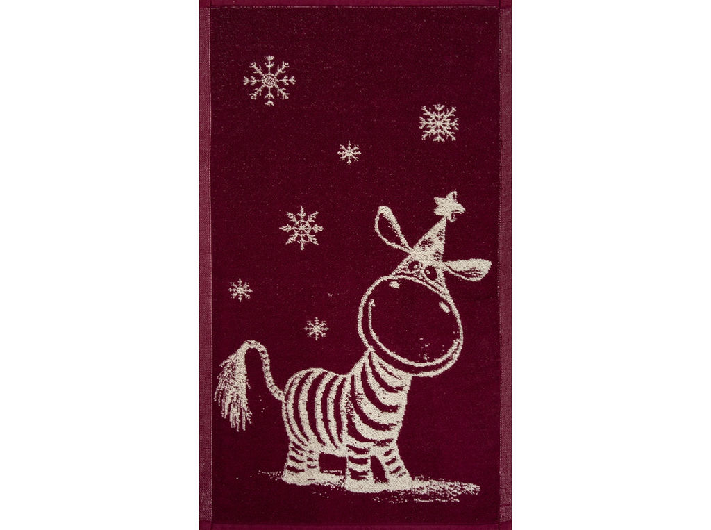 Полотенце махровое 6с104.411ж1 Зебруся(кр.дерево1) 67х40см