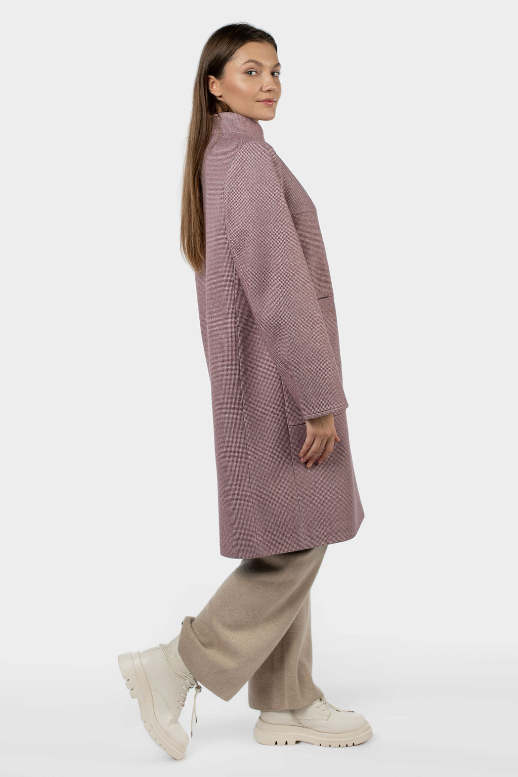 Пальто женское демисезонное - El podio фото 4