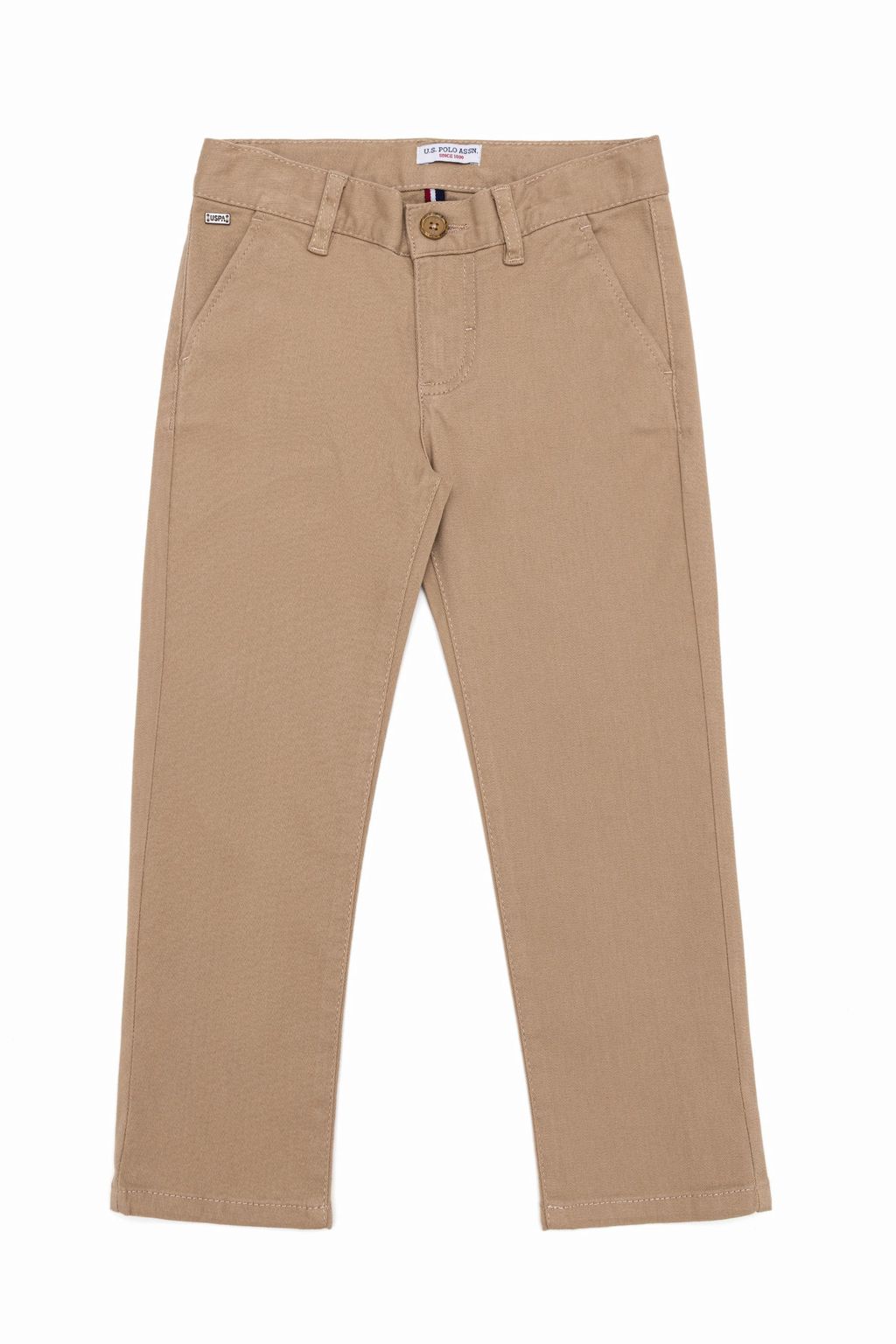 U. S. Polo Assn Брюки из парусины светло-коричневого цвета для мальчика - U.s. polo assn фото 2