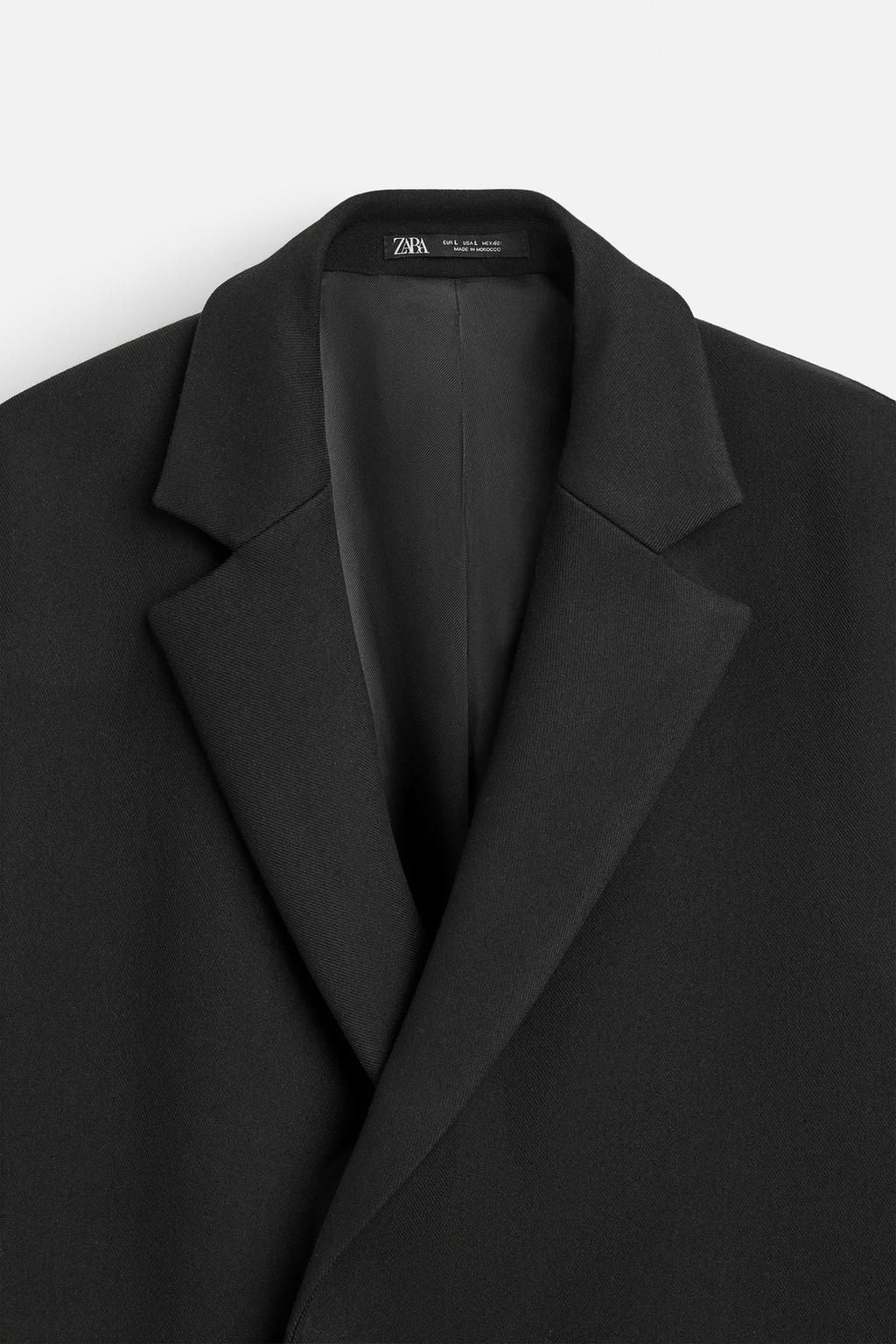 LONG TEXTURED COAT - Zara фото 9