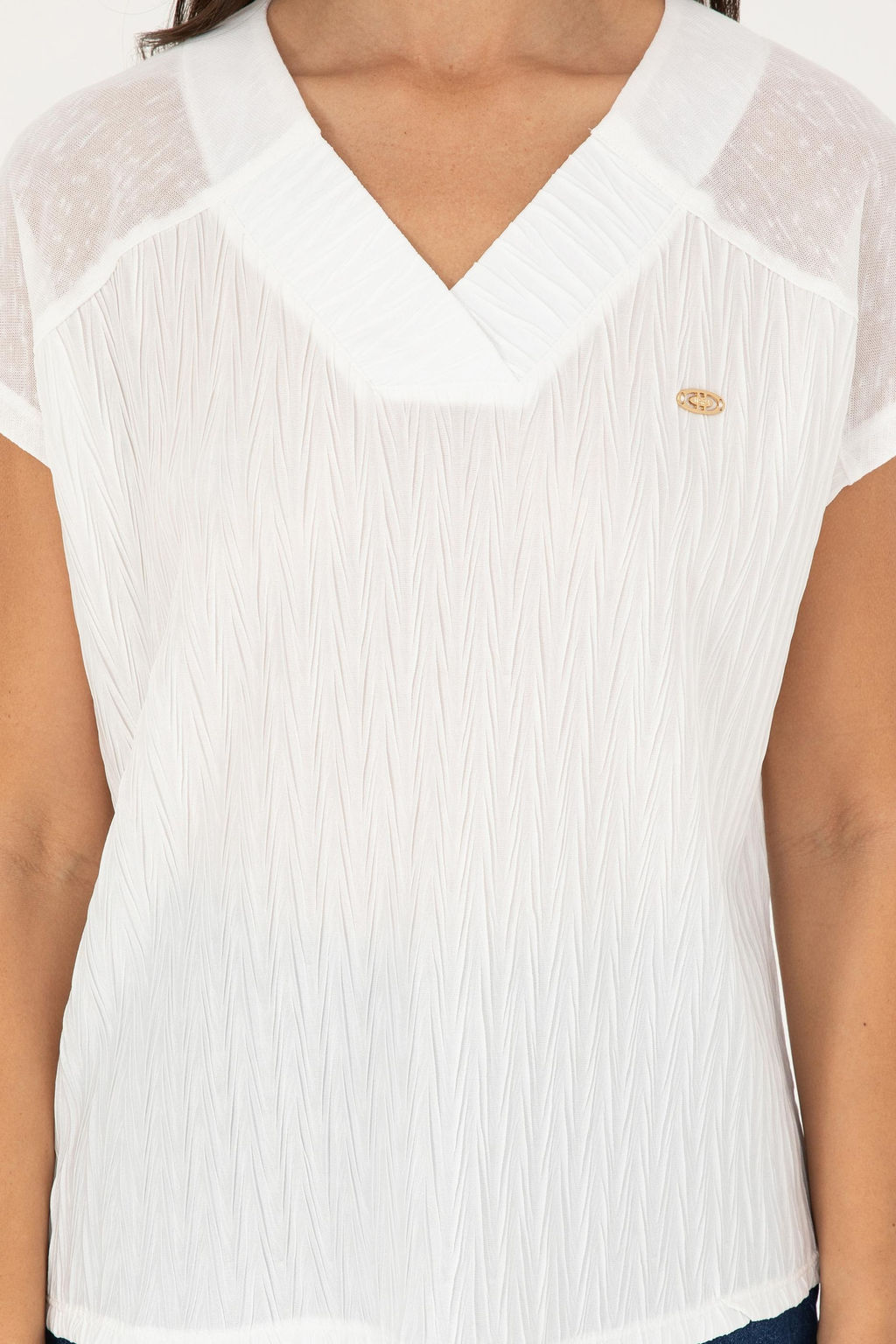 U. S. Polo Assn / Женская футболка цвета экрю - U.s. polo assn фото 6