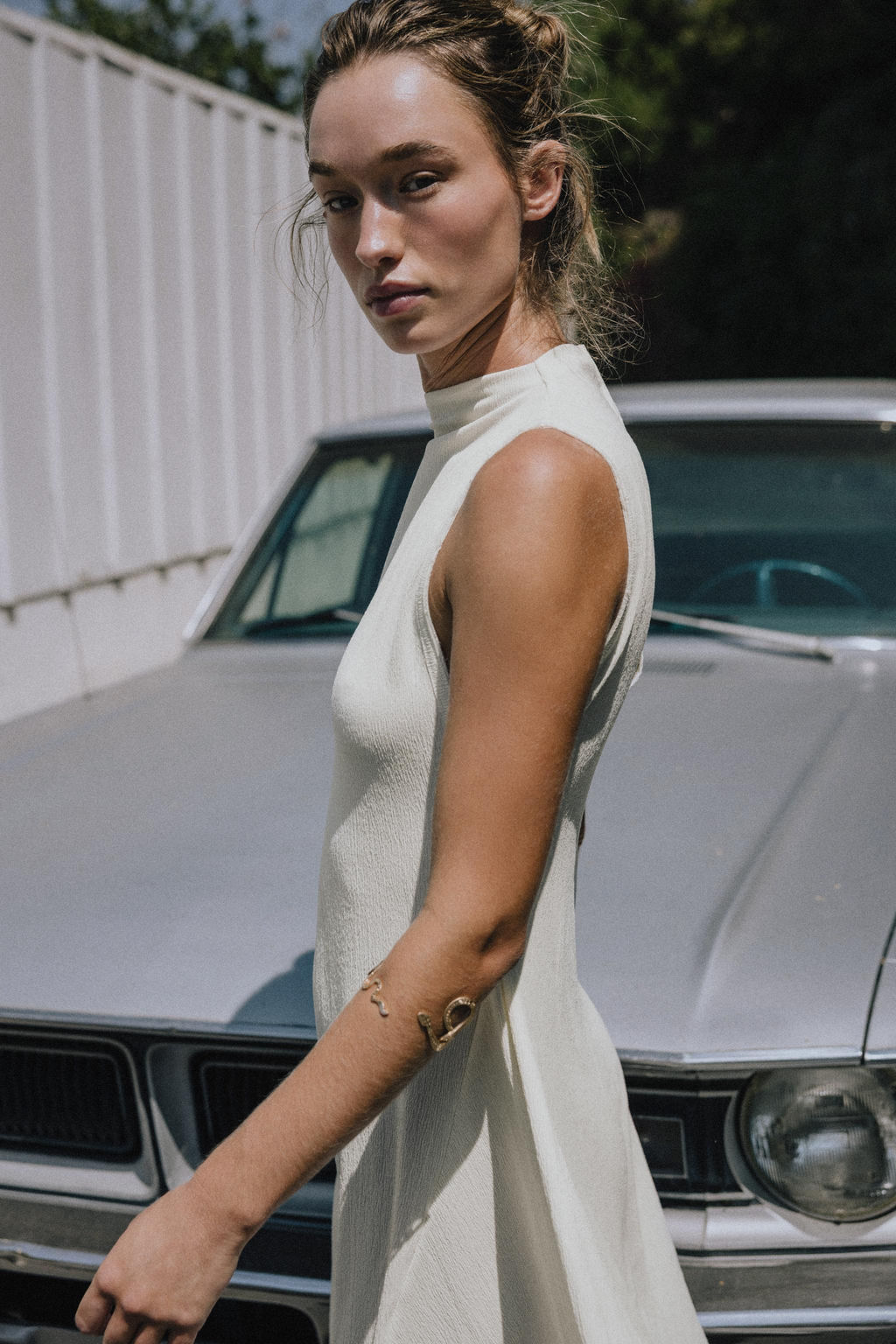 TEXTURED LONG DRESS - Zara фото 6