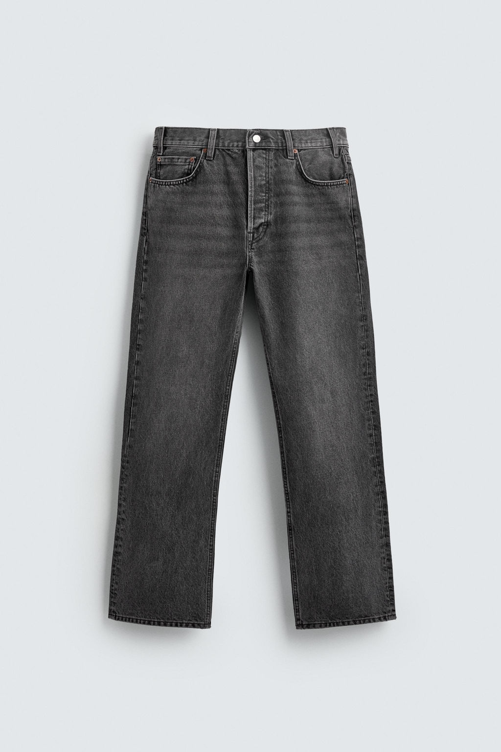 JEANS STRAIGHT BOOTCUT FIT LIMITED EDITION / Gris - Zara фото 6