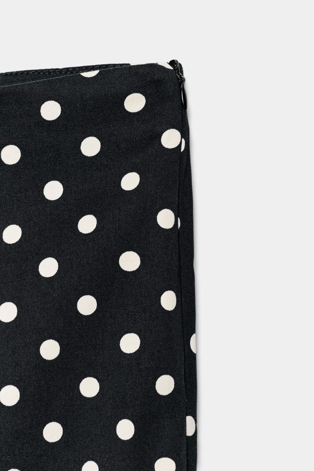 PANTAL?N CAPRI LUNARES / Negro / Blanco - Zara фото 7