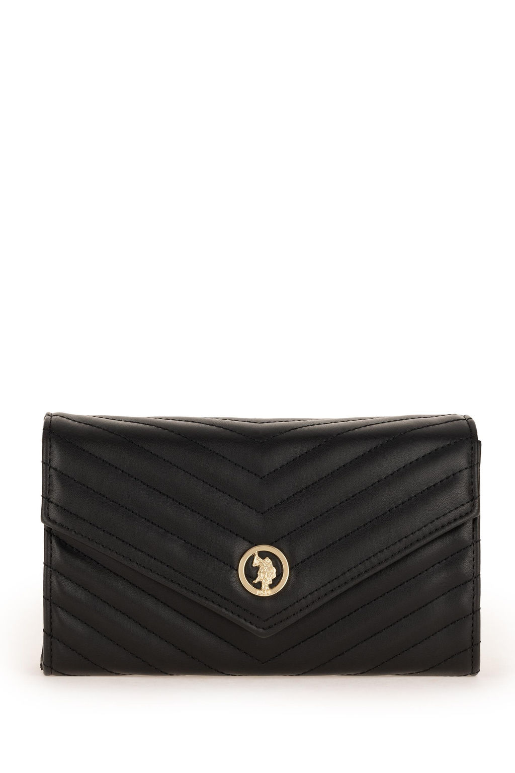 Женская черная сумка через плечо с ремешком-цепочкой Неожиданная скидка в корзине - U.s. polo assn фото 3