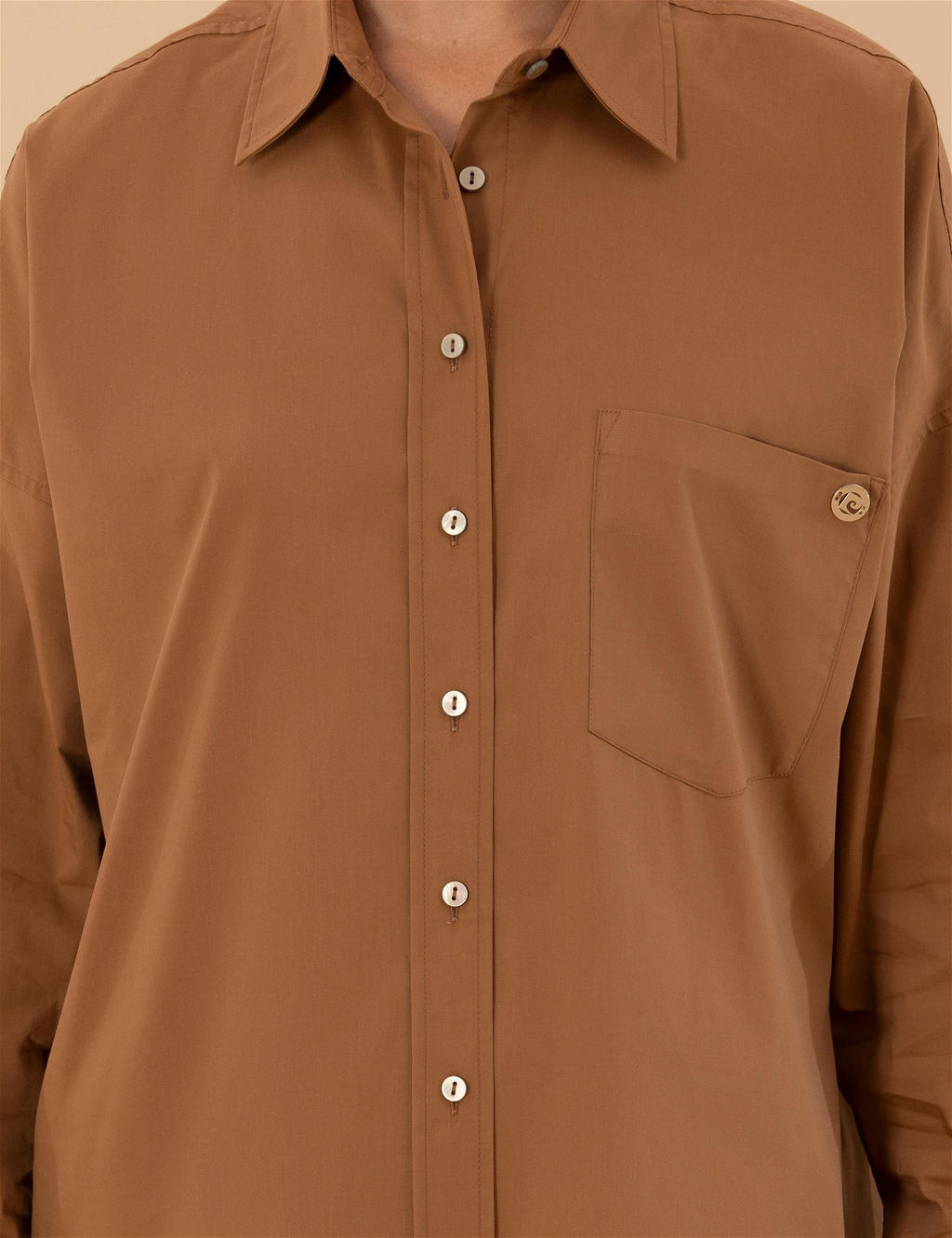 Camel Oversize Uzun Kollu G_mlek - Pierre cardin фото 6