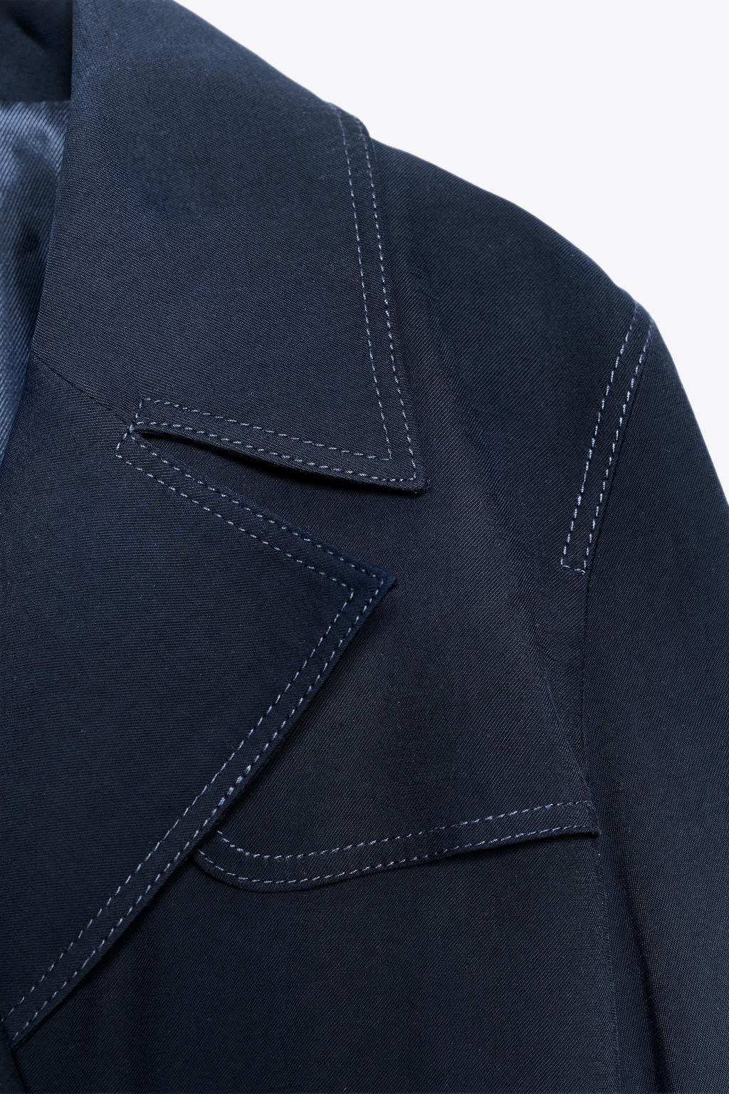 DOUBLE-BREASTED SHORT JACKET - Zara фото 8