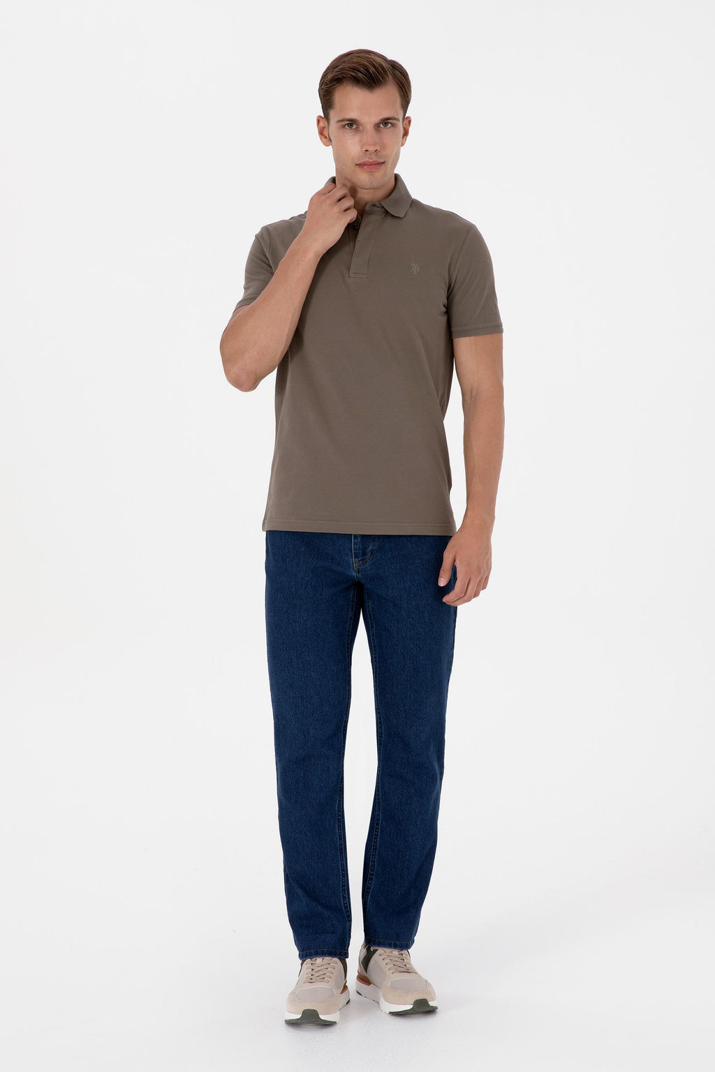 Erkek Vizon Basic Ti__rt Sepette S_rpriz _ndirim - U.s. polo assn фото 4