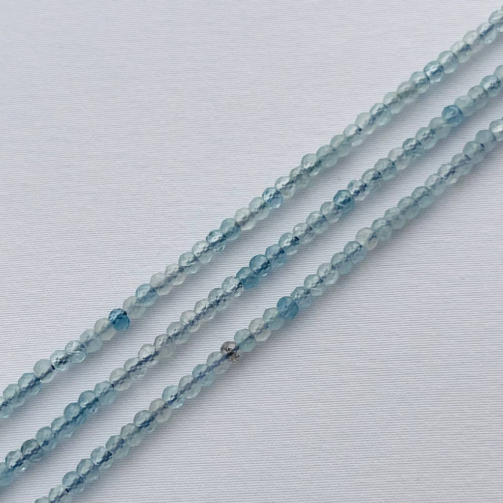 Бусины для украшений из Аквамарина