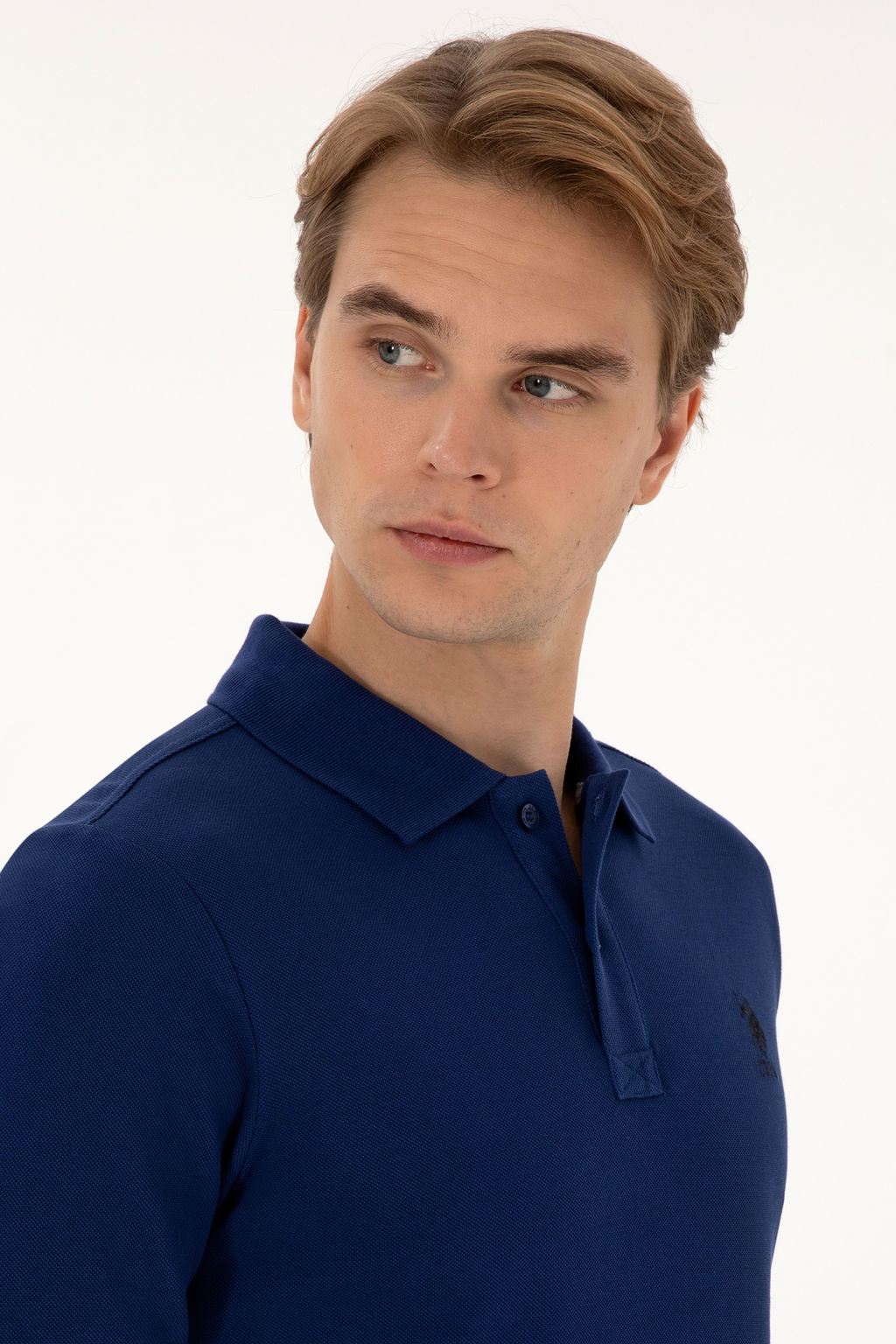 Erkek _ndigo Basic Sweatshirt Sepette S_rpriz _ndirim - U.s. polo assn фото 16