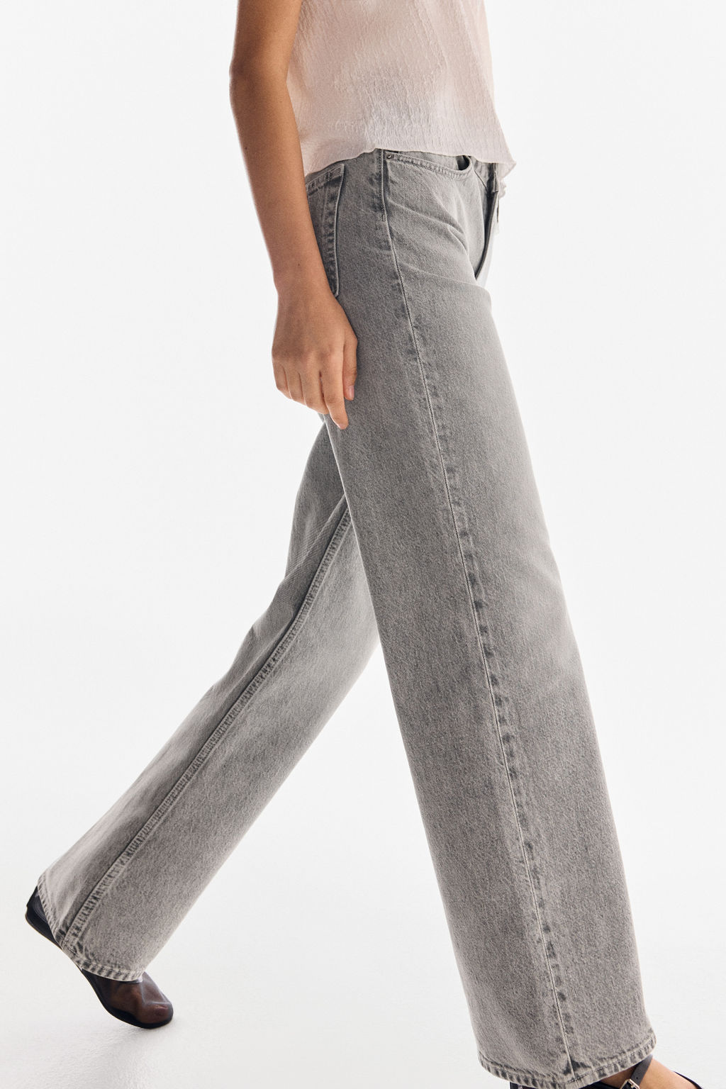 Wide High Jeans - H&m фото 23