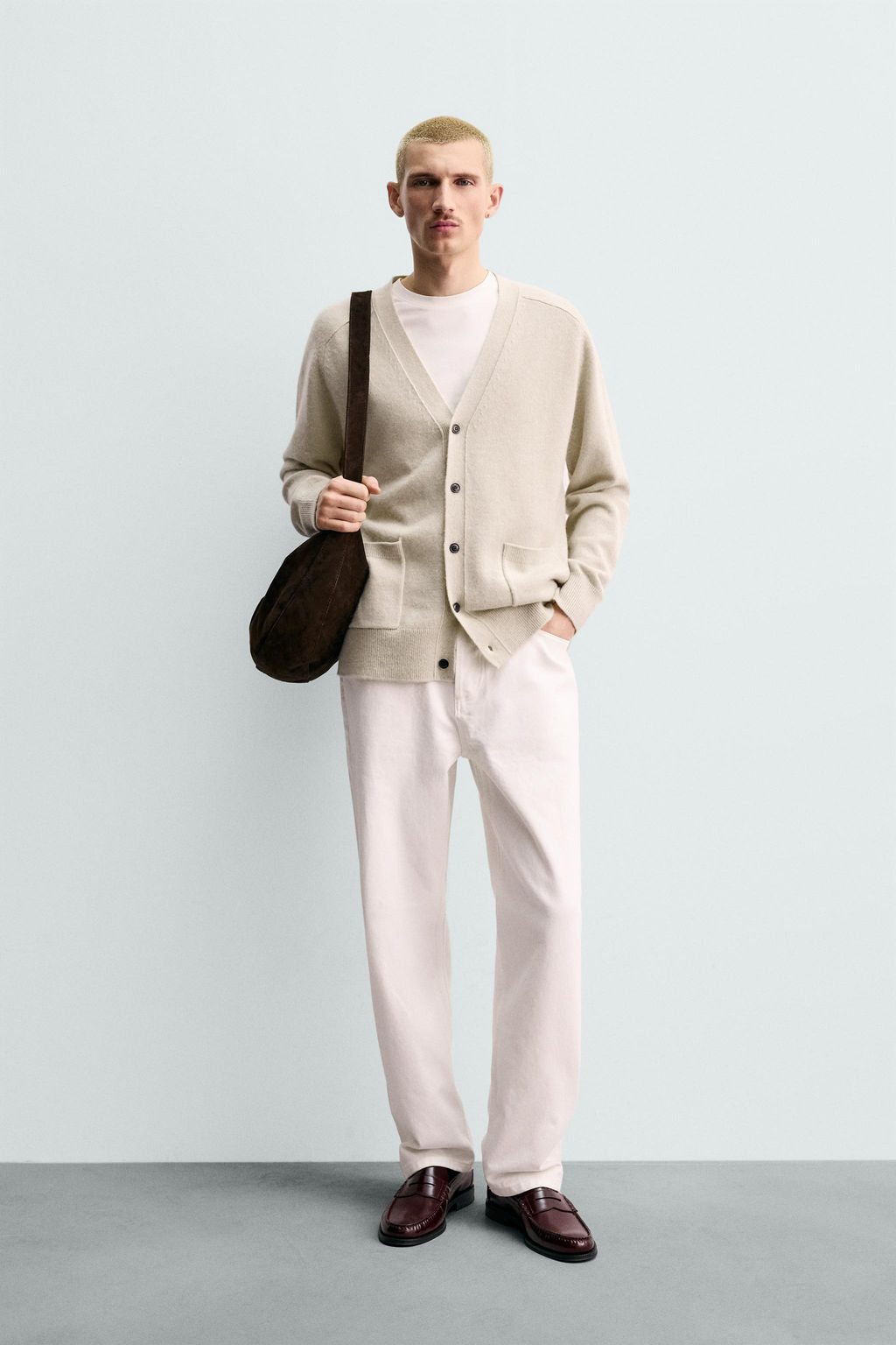 WOOL - ALPACA ORIGINS CARDIGAN - Zara фото 9