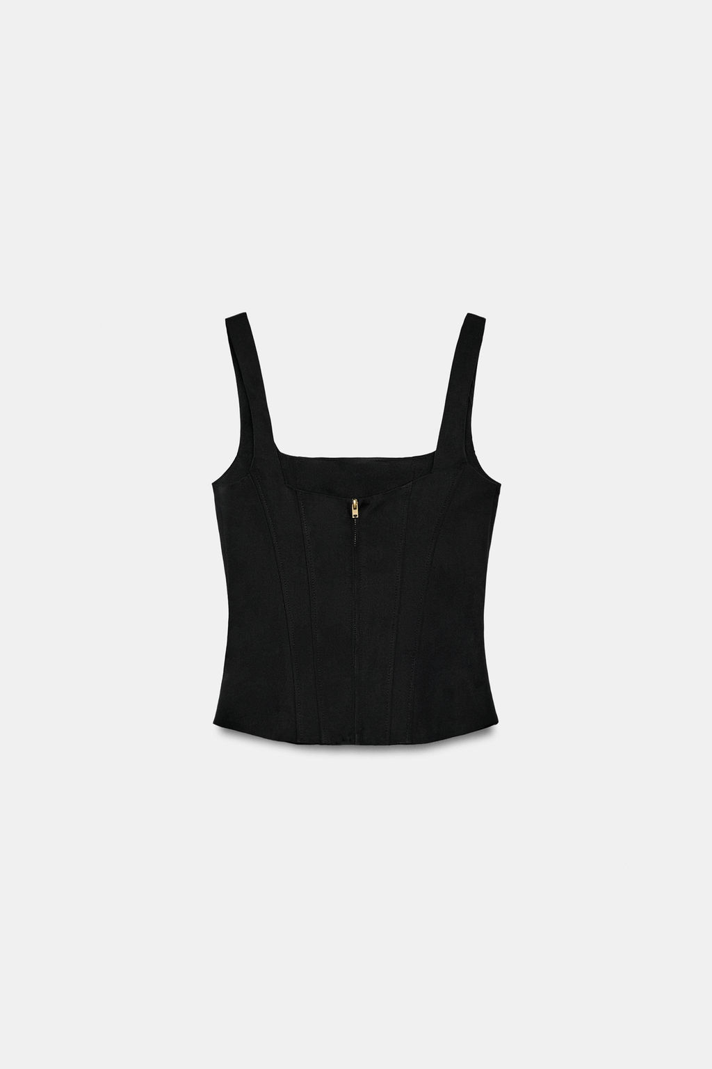 TOP CORSETERO BOTONES / Negro - Zara фото 6