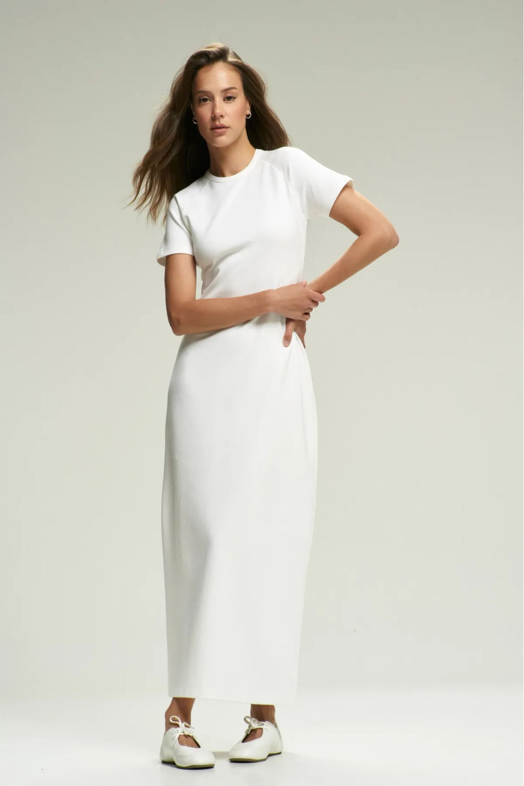 Платье Basic White - Erist store фото 2