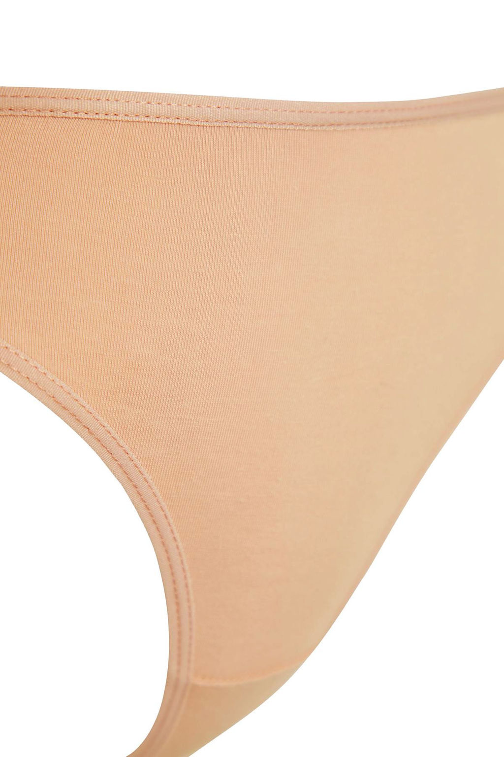 TRENDYOLMILLA Siyah-Beyaz-Ten 3lu Paket Pamuklu Tanga Orme Kulot THMSS21KU0135  фото 60