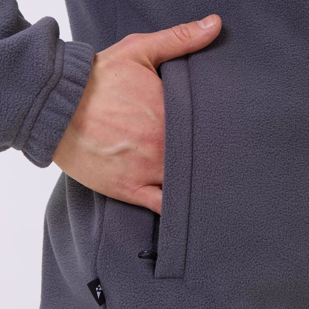 RODOS Толстовка на молнии мужская флис М-321 Синий  фото 17