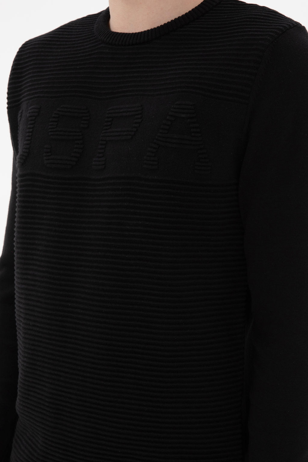Erkek Slim Fit Bisiklet Yaka Siyah Kazak - U.s. polo assn фото 14