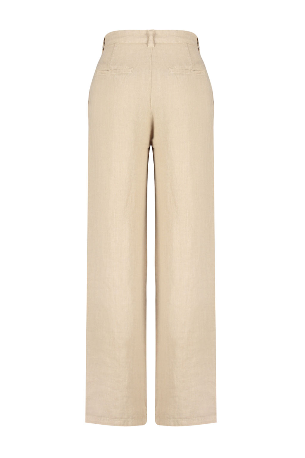 Gul Kurusu %100 Keten Pileli Yuksek Bel Wide Leg Pantolon TWOSS24JE00245 - Trendyolmilla фото 26