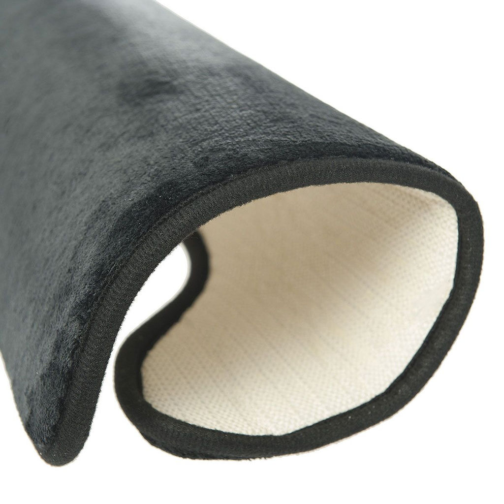 Коврик для туалета из микрофибры в рулоне 45*45 см, Black, арт. 75004 ВЫВОД