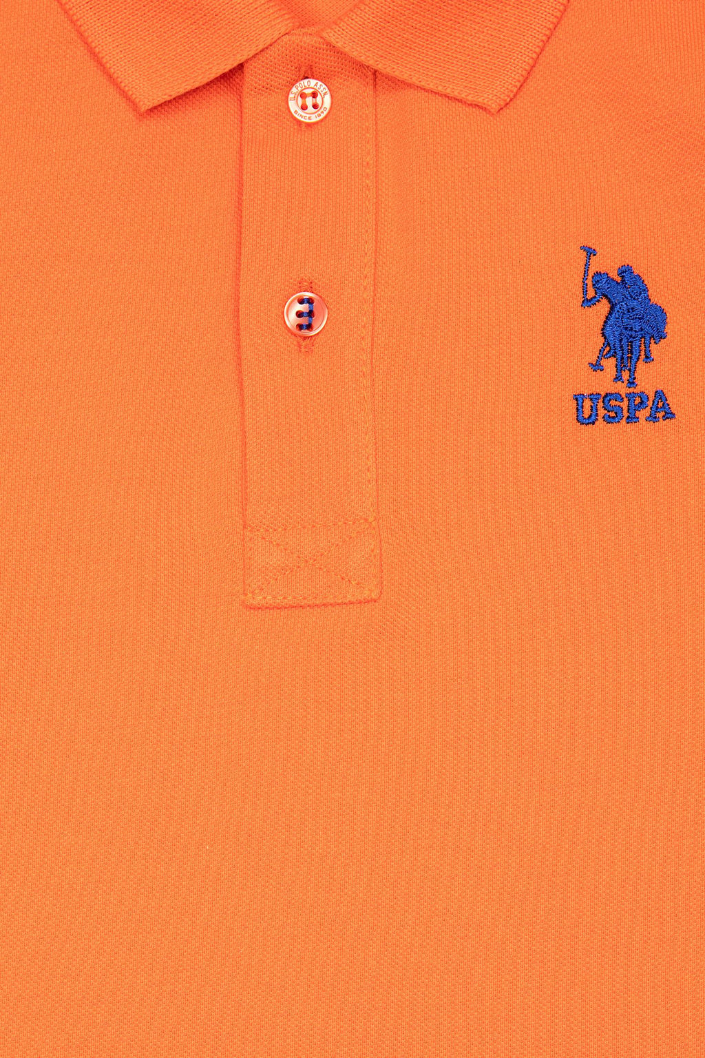 Оранжевая футболка для мальчика Basic - U.s. polo assn фото 9
