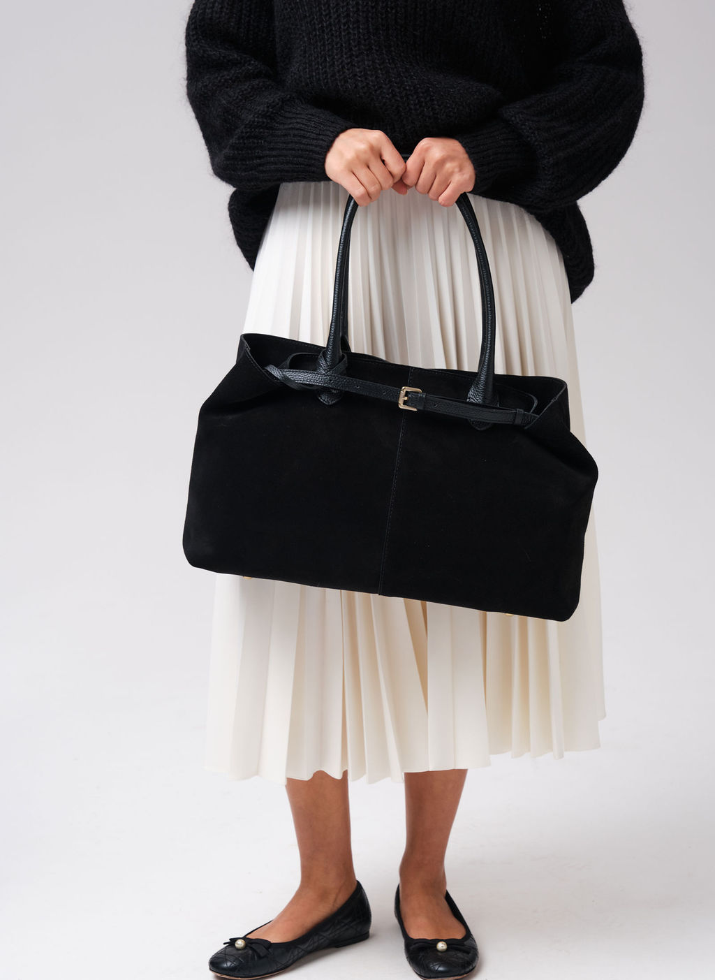 Замшевая сумка Daniela DBR 31375 черный  фото 7