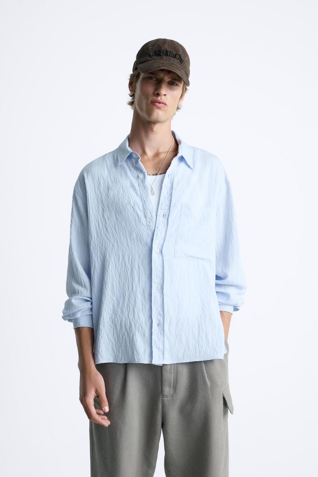 CIZGILI JACQUARD GOMLEK - Zara фото 2