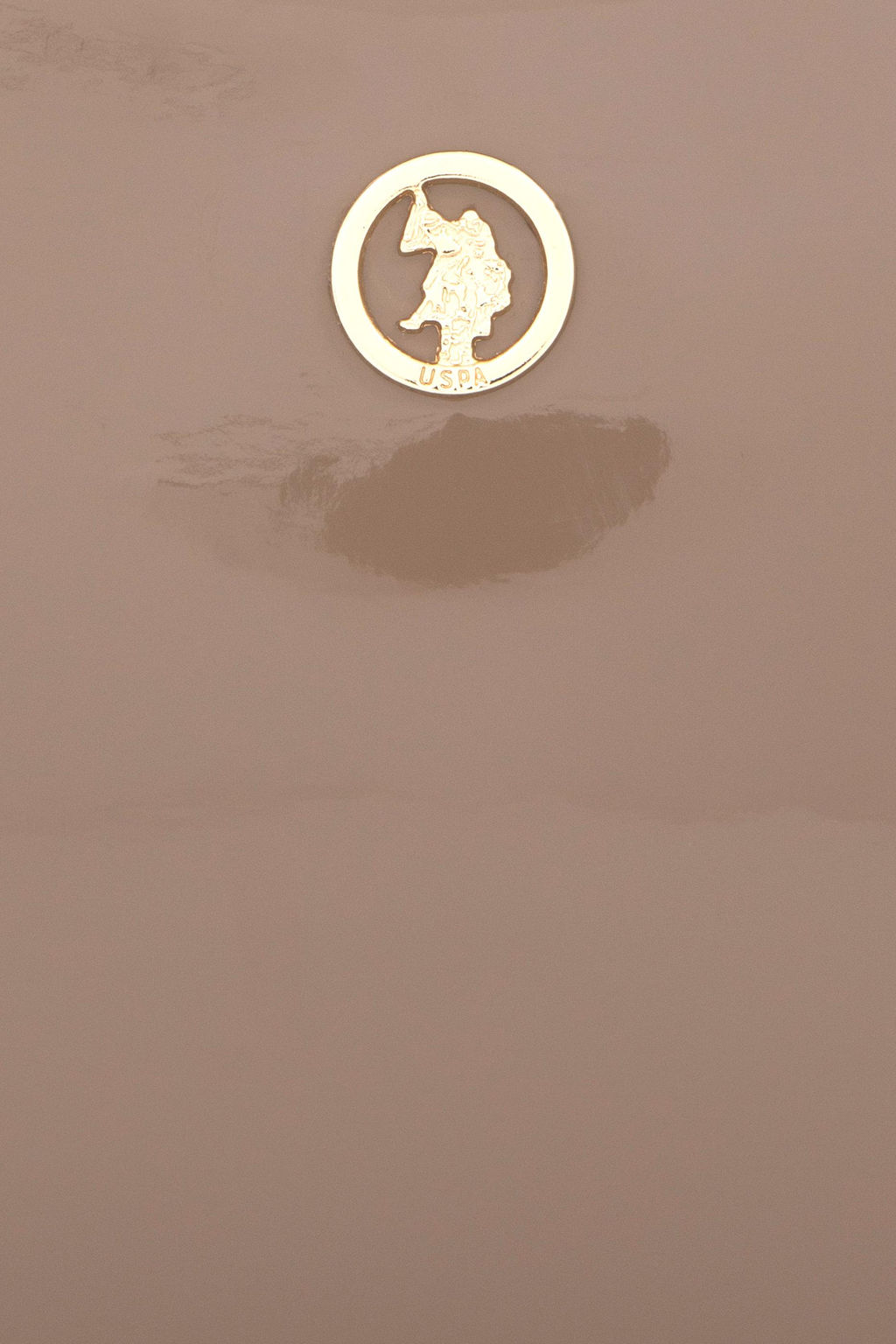 Женская сумка из лакированной кожи норки - U.s. polo assn фото 7