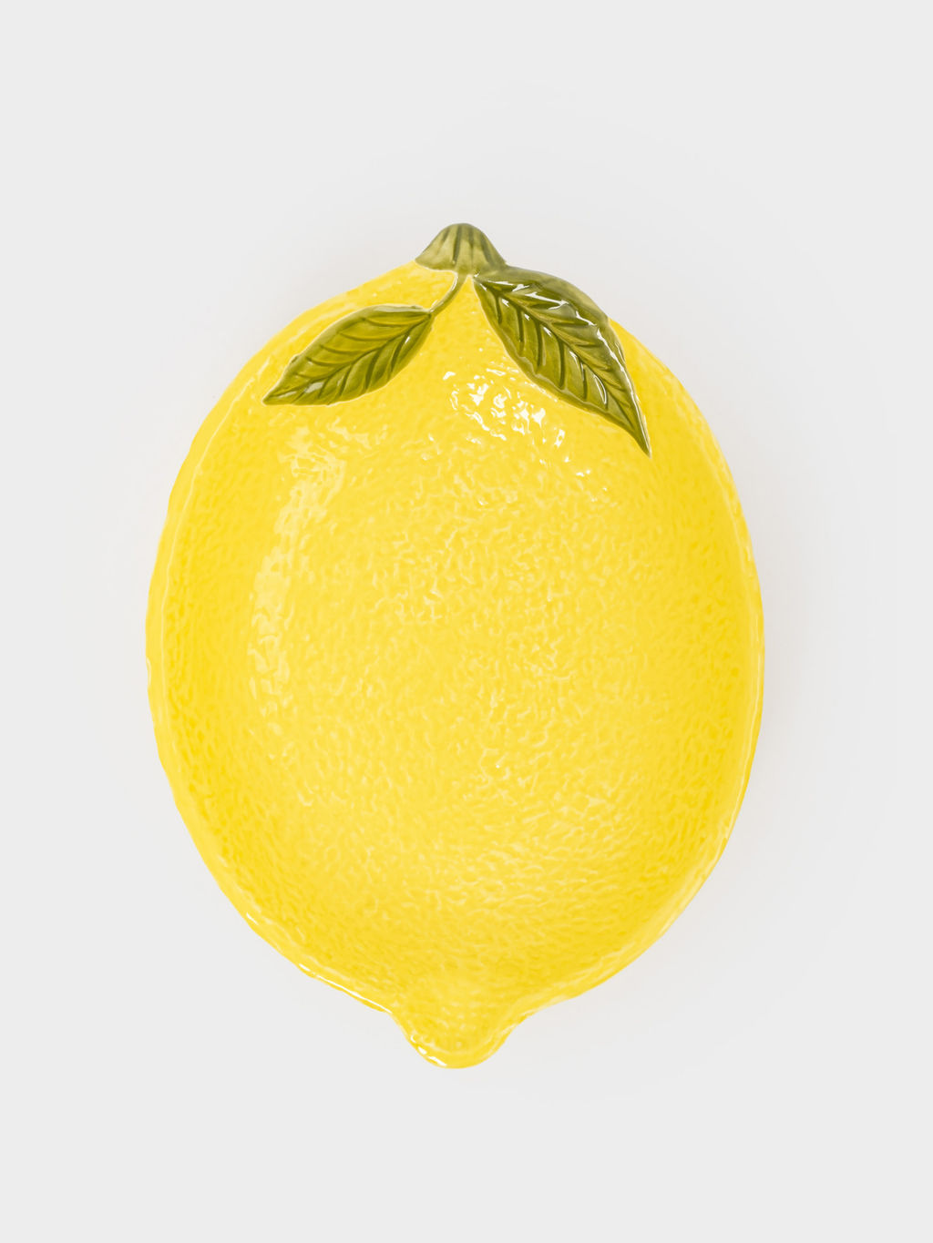 Салатник, 22х16х4 см, 480 мл, фарфор P, желтый, Лимон, Lemon