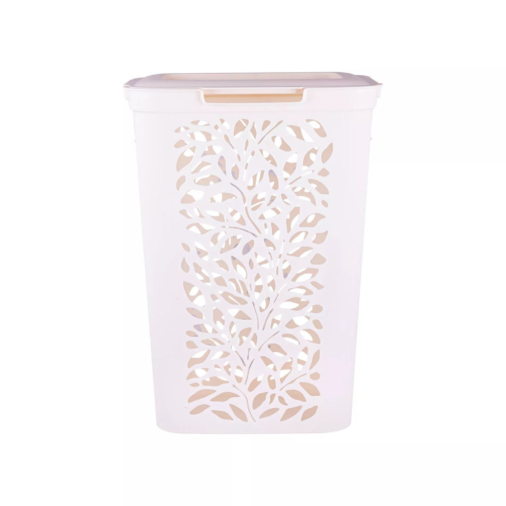 Корзина для белья LEAVES 40л 440*275*635мм. арт.С49424 ПБ, С49425 ПБ
