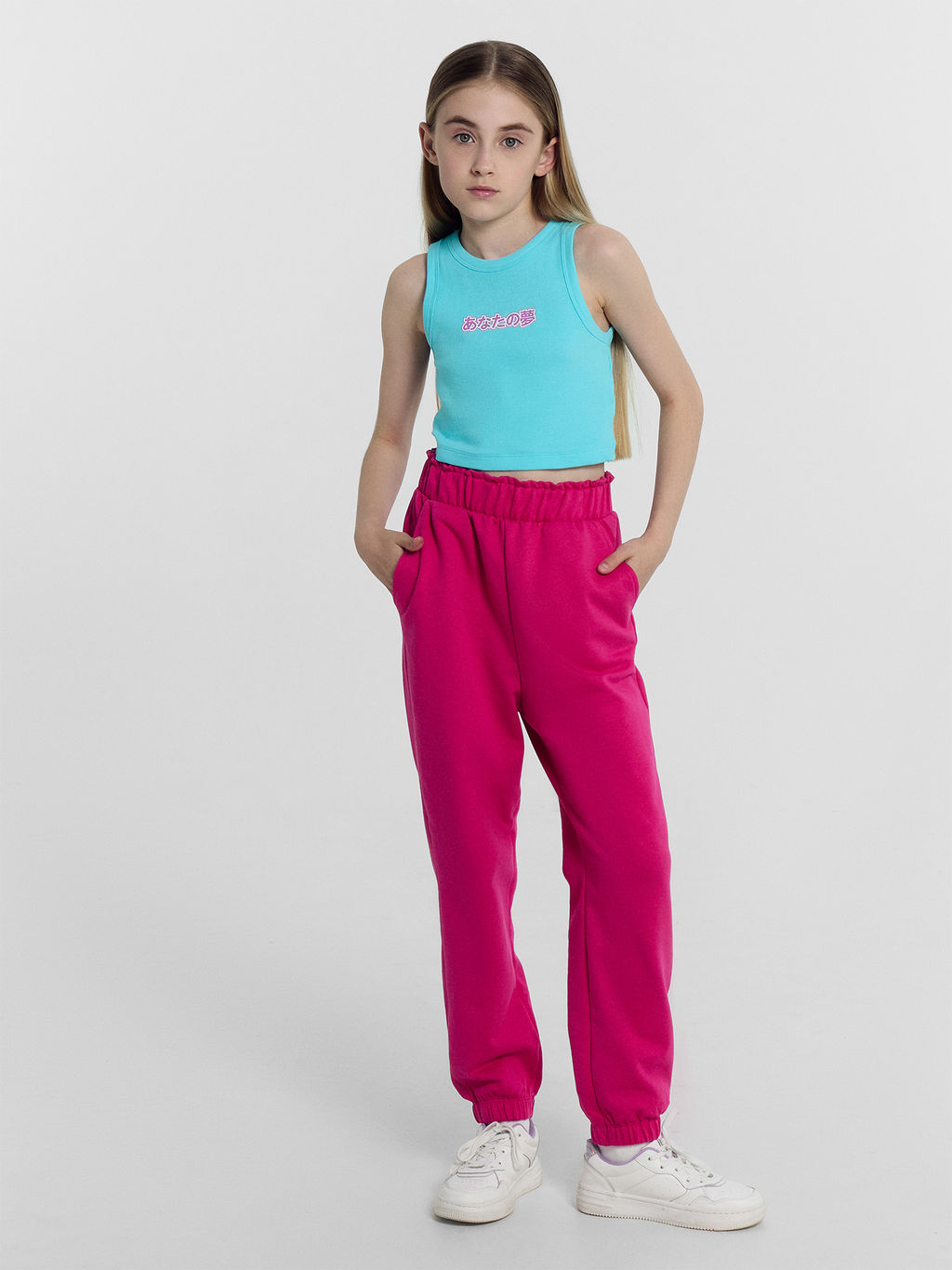 Топ для девочек бирюзово-голубой - Mark formelle фото 3