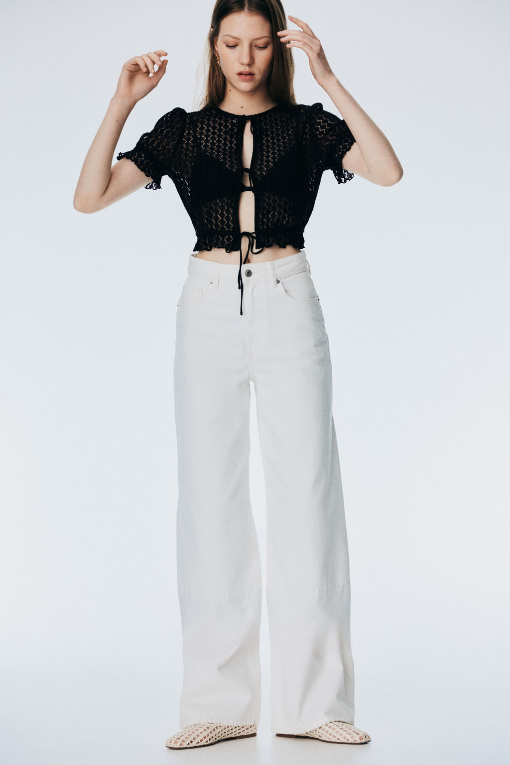 Top en punto pointelle - H&m фото 3