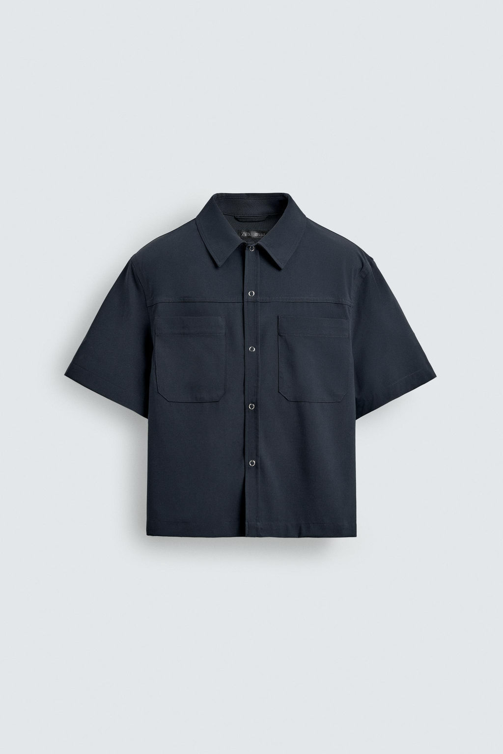 CAMISA T?CNICA RELAXED FIT / Azul - Zara фото 7
