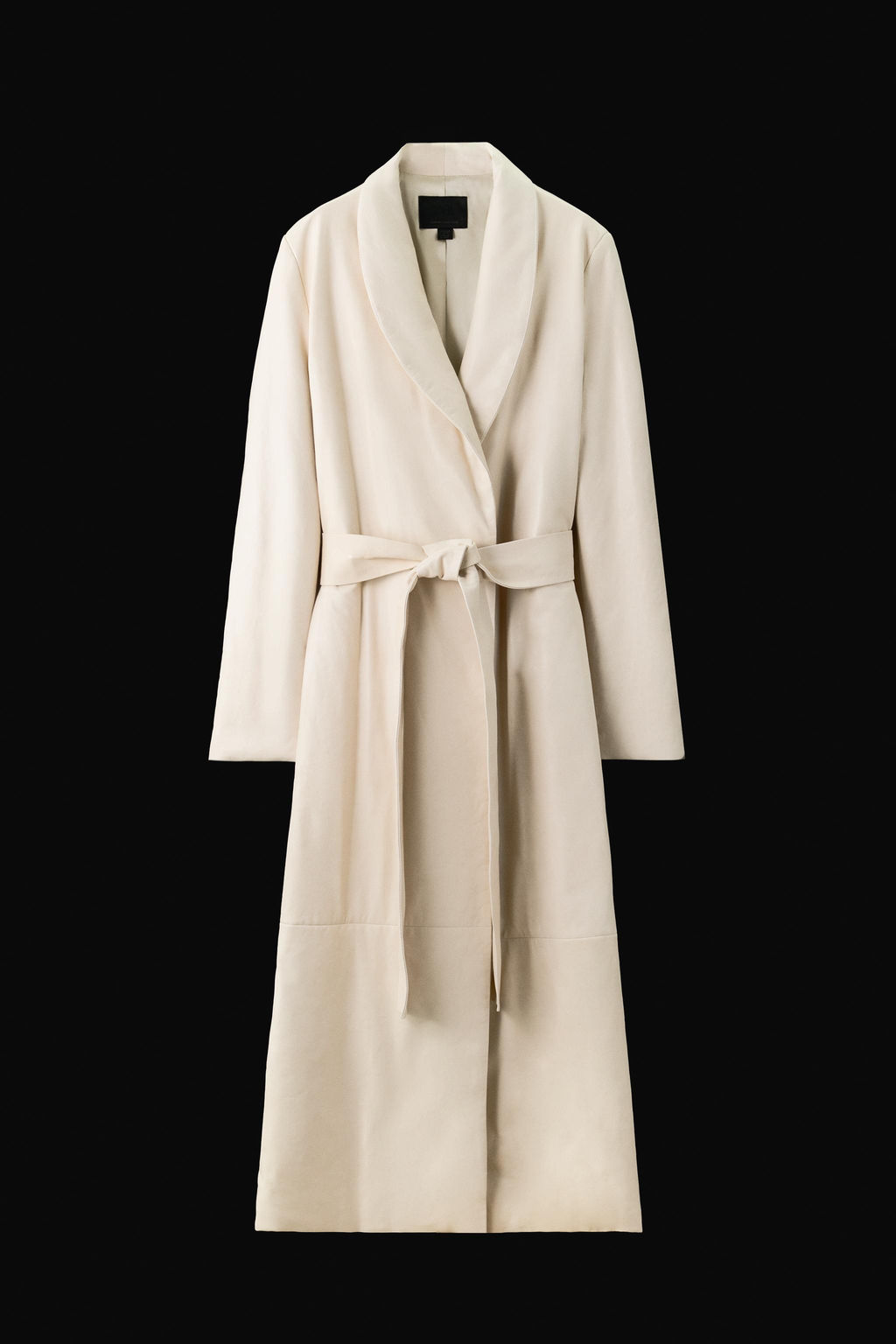 ZW COLLECTION LIMITED EDITION QUILTED LEATHER COAT - Zara фото 17