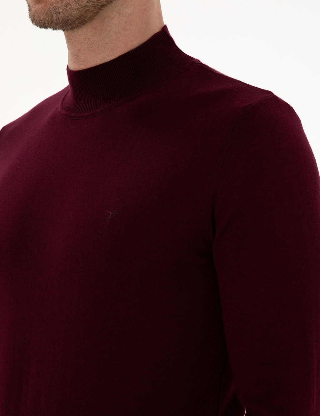 Bordo Slim Fit Kazak - Cacharel фото 7