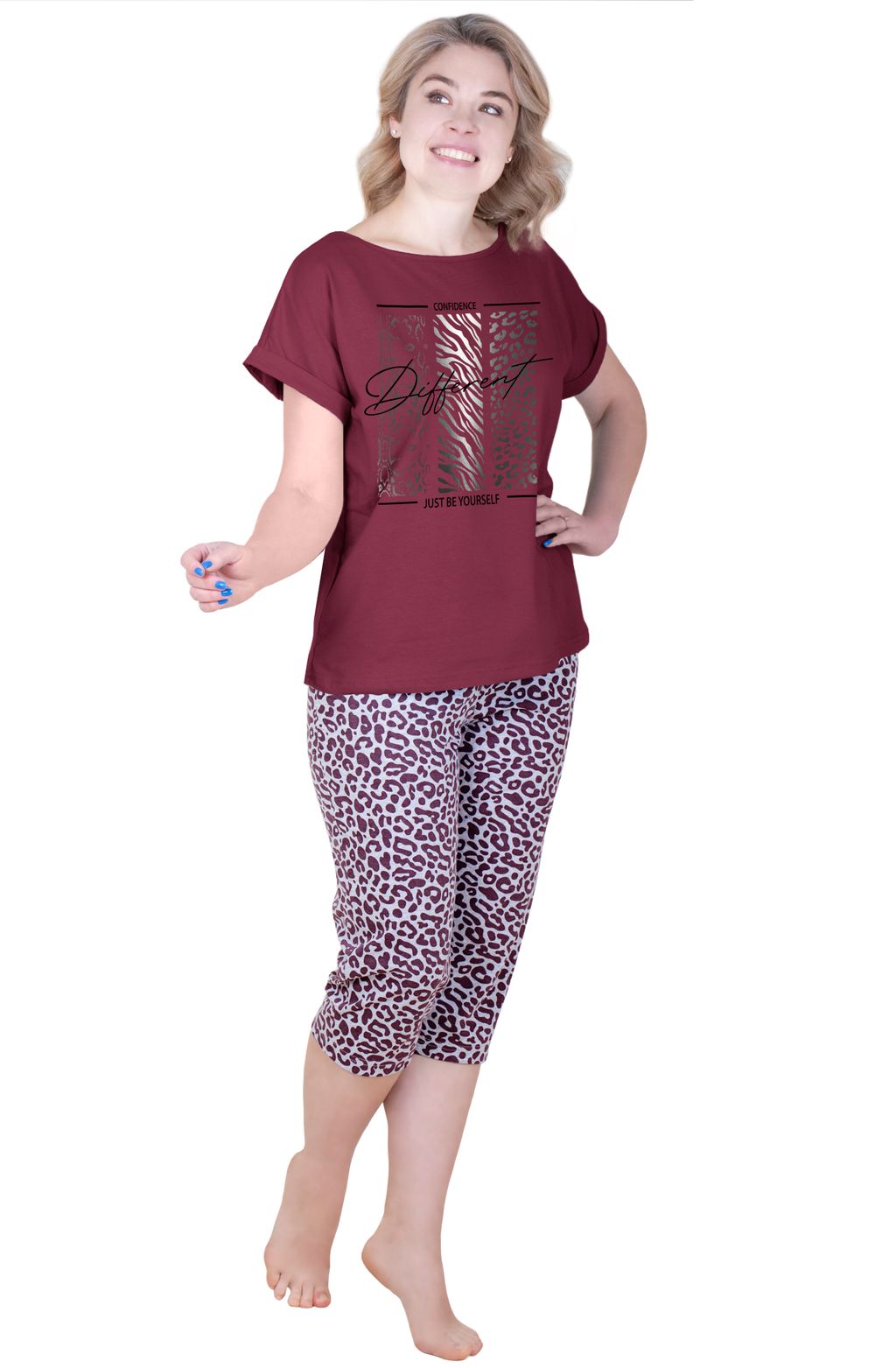 Костюм Бьюти К-283 (44-62) кулирка - Лотос фото 6