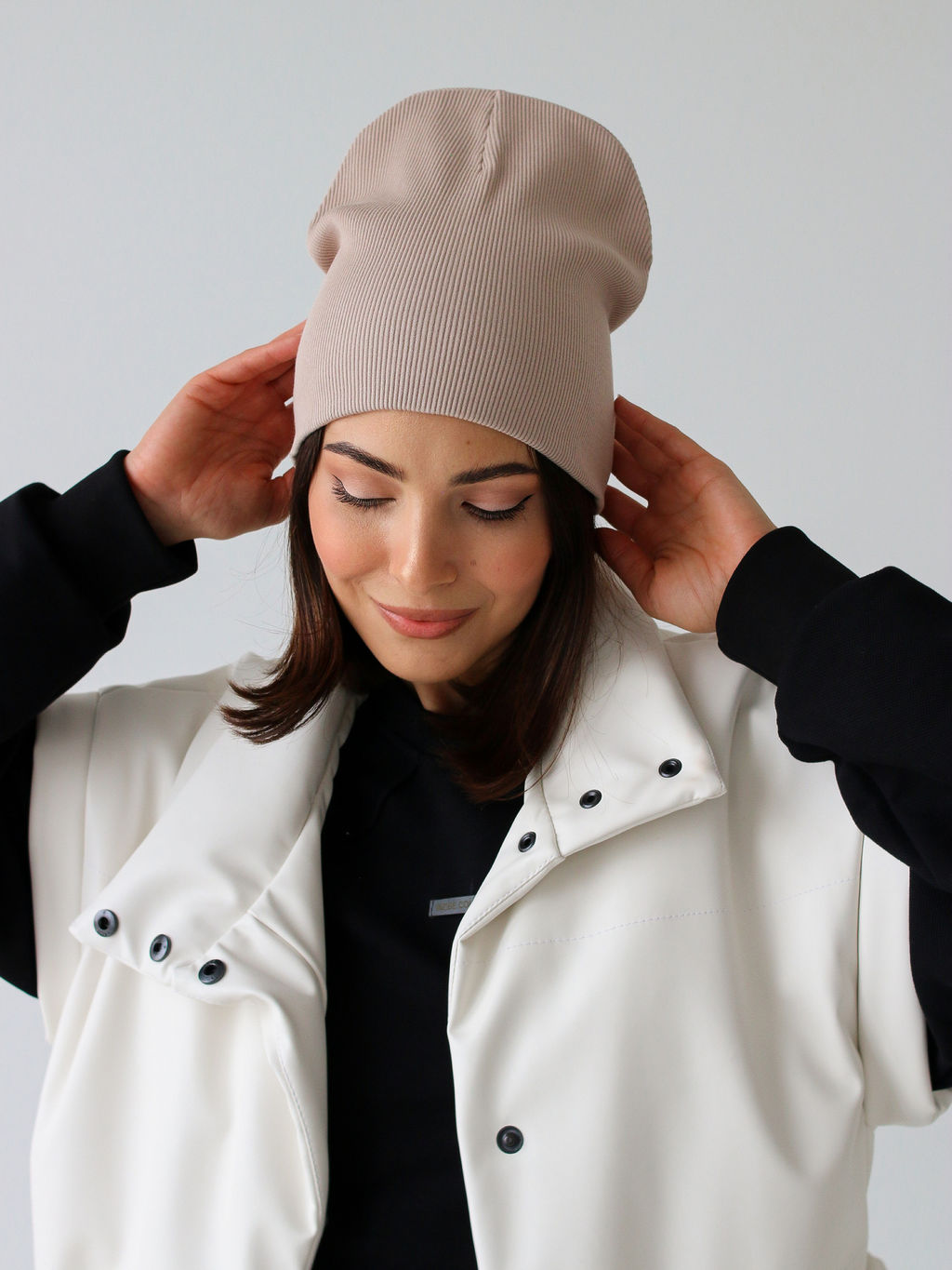 Шапка INZIBE, какао  фото 2