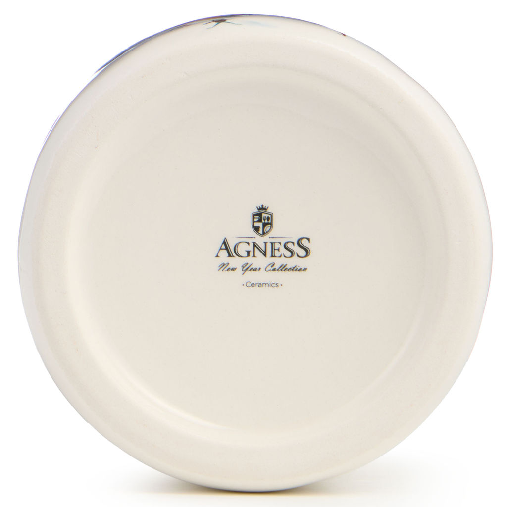 БАНКА AGNESS С НОВЫМ ГОДОМ! 10*14 СМ 500 МЛ (КОР=24ШТ.)  фото 3