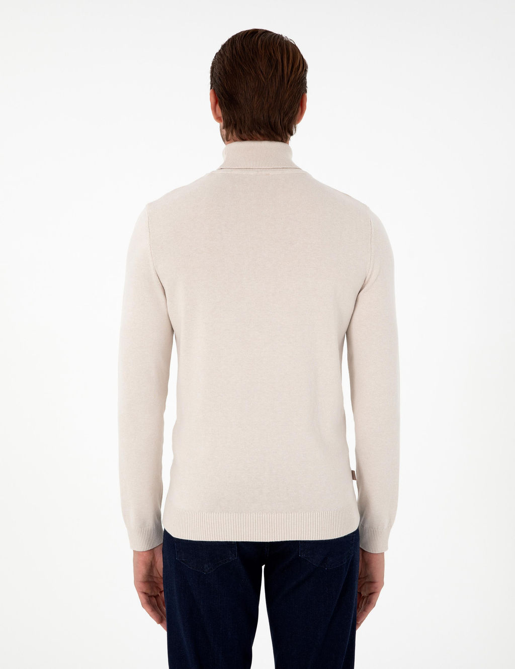 Ta_ Slim Fit Bal_k__ Yaka Basic Triko Kazak - Pierre cardin фото 5