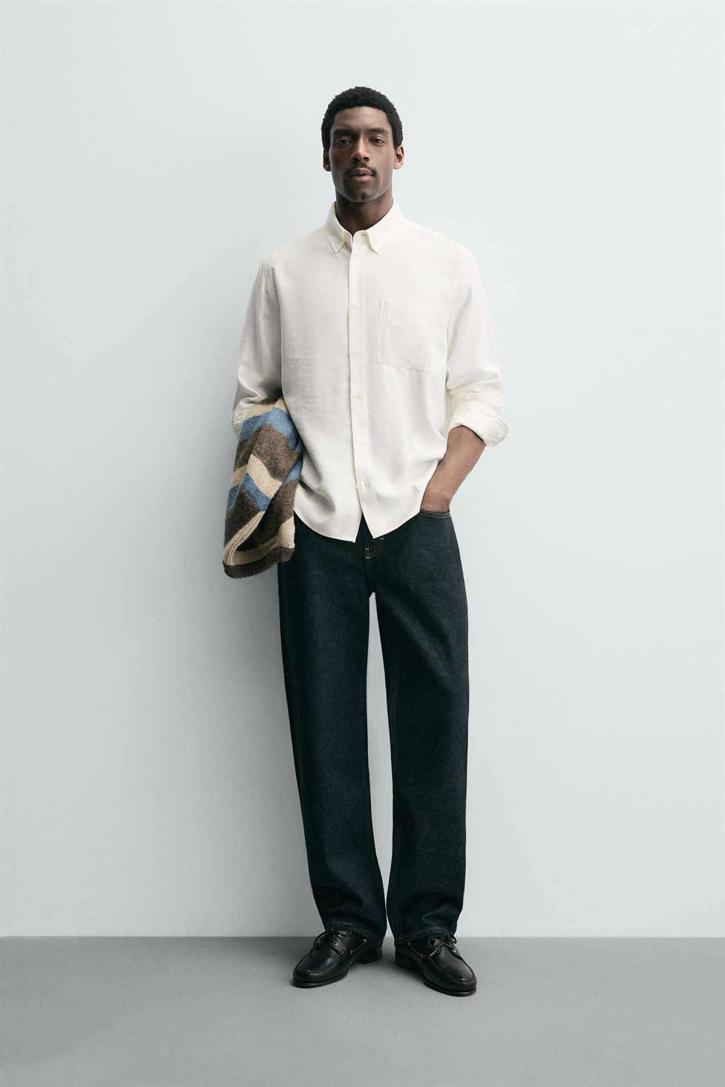 FLUID TEXTURED SHIRT