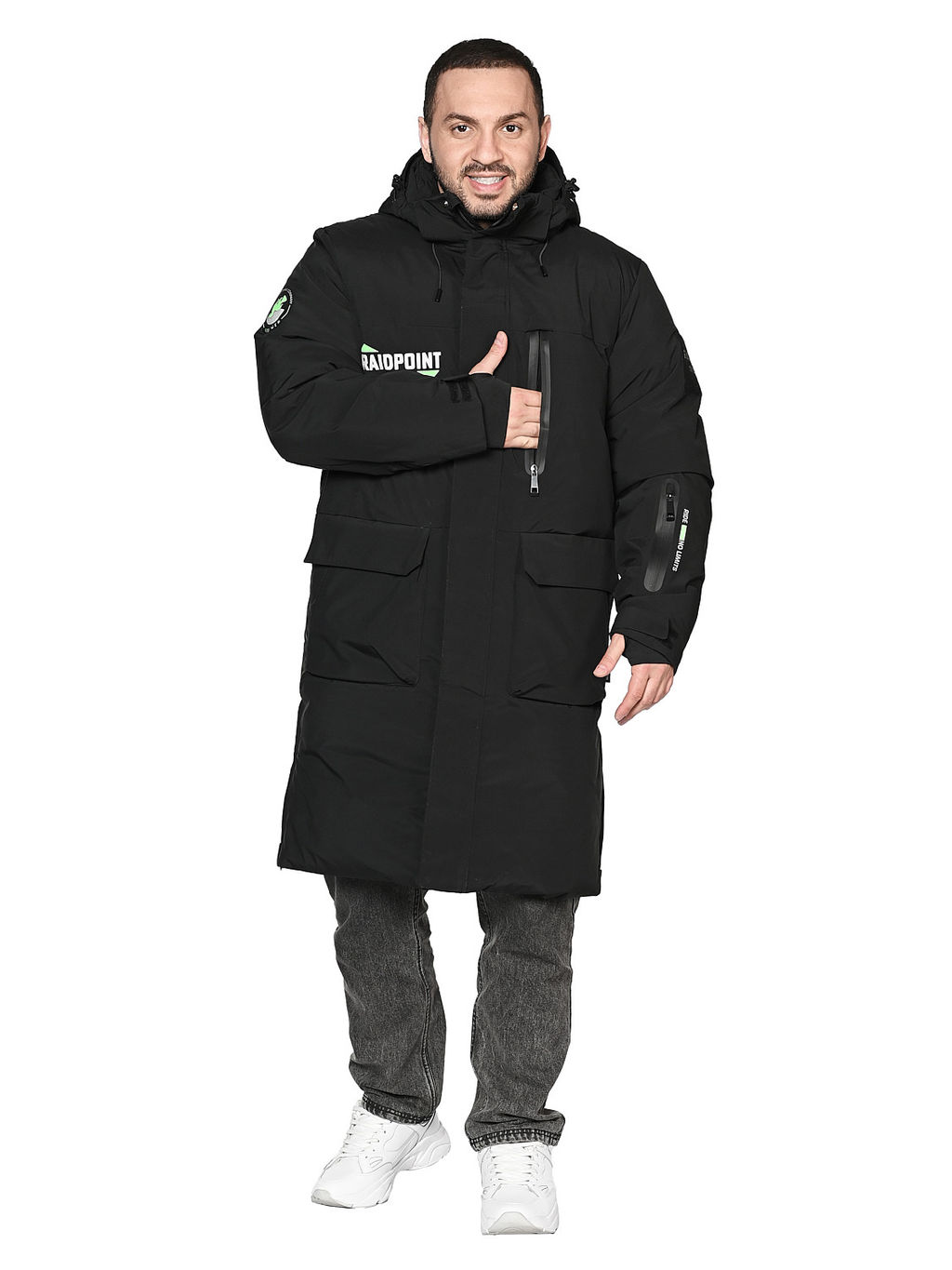 Куртка A-89108 Черный - Snow headquarter фото 5