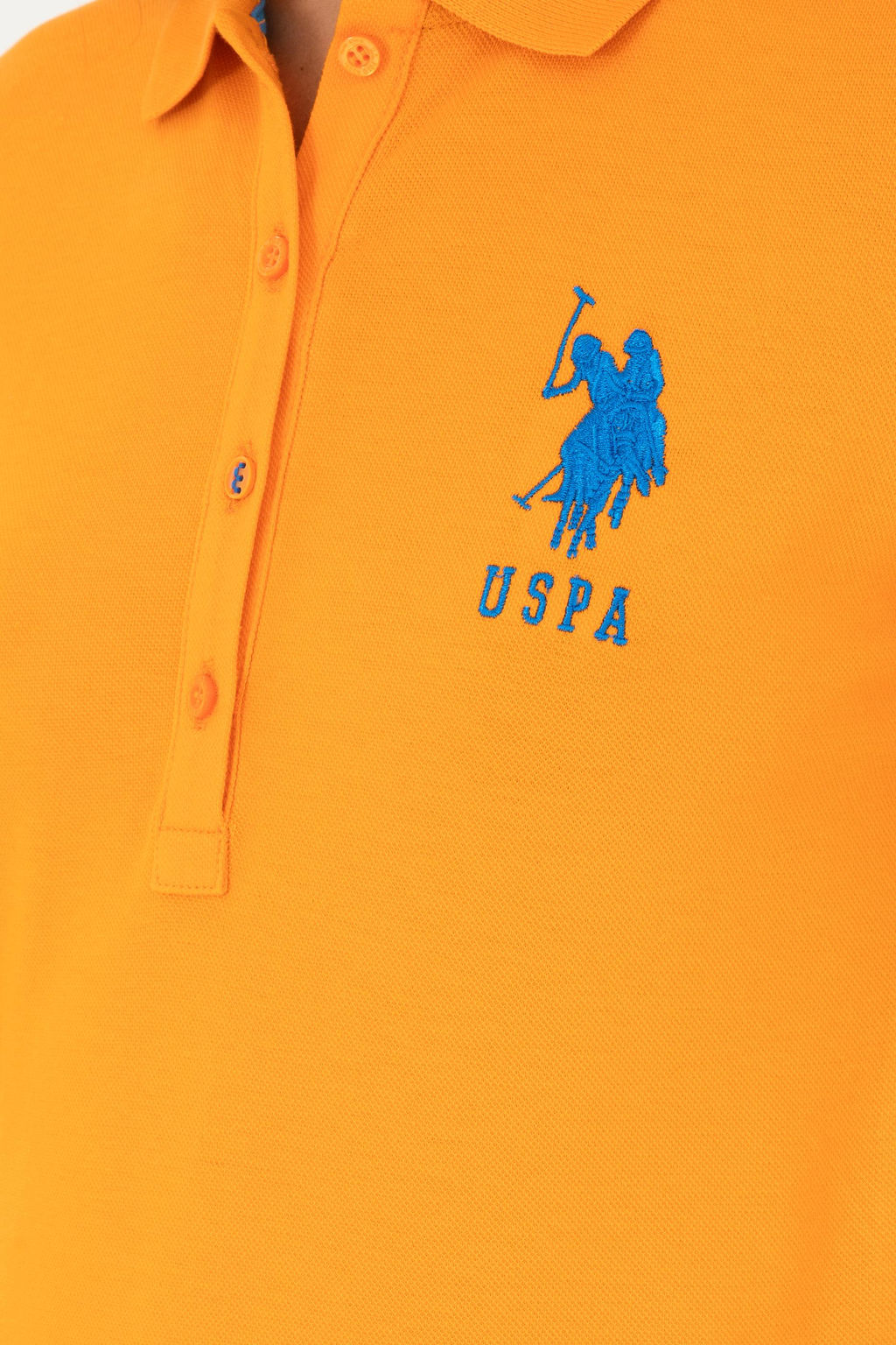 Женская оранжевая базовая футболка Неожиданная скидка в корзине - U.s. polo assn фото 7