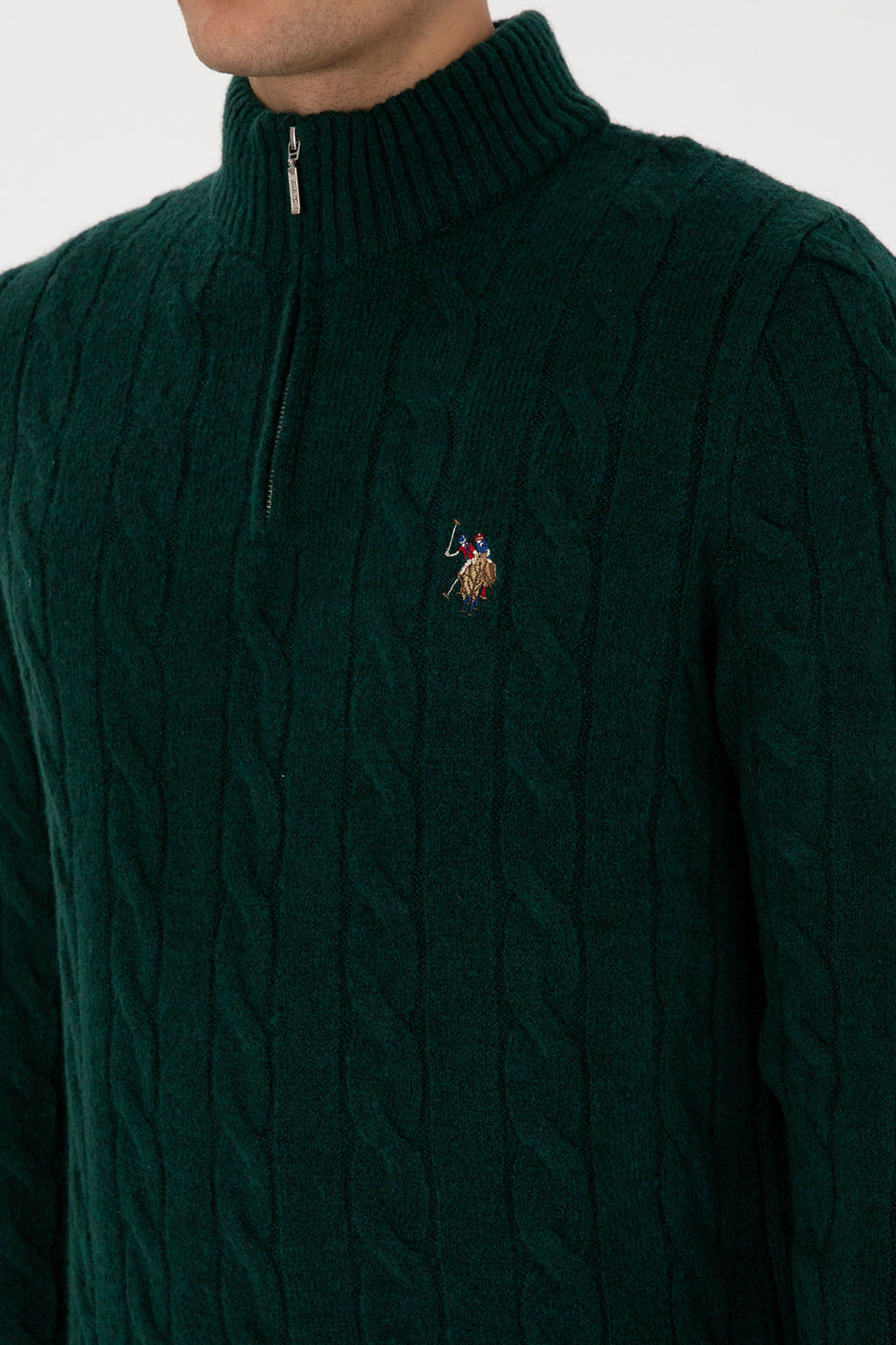 Erkek Koyu YeЕil Kazak - U.s. polo assn фото 7